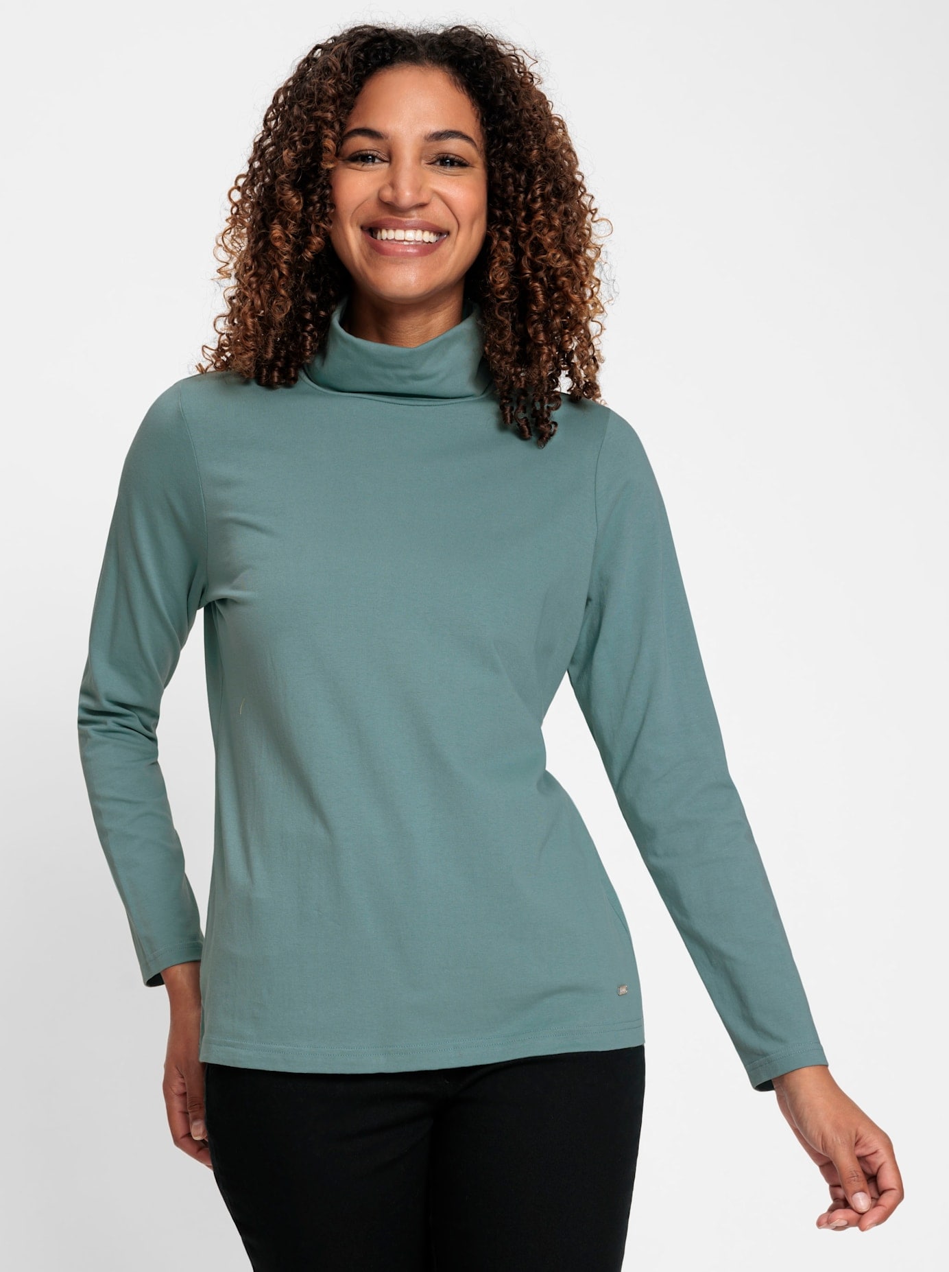 Casual Looks Rollkragenshirt »Rollkragen-Shirt«, (1 tlg.)