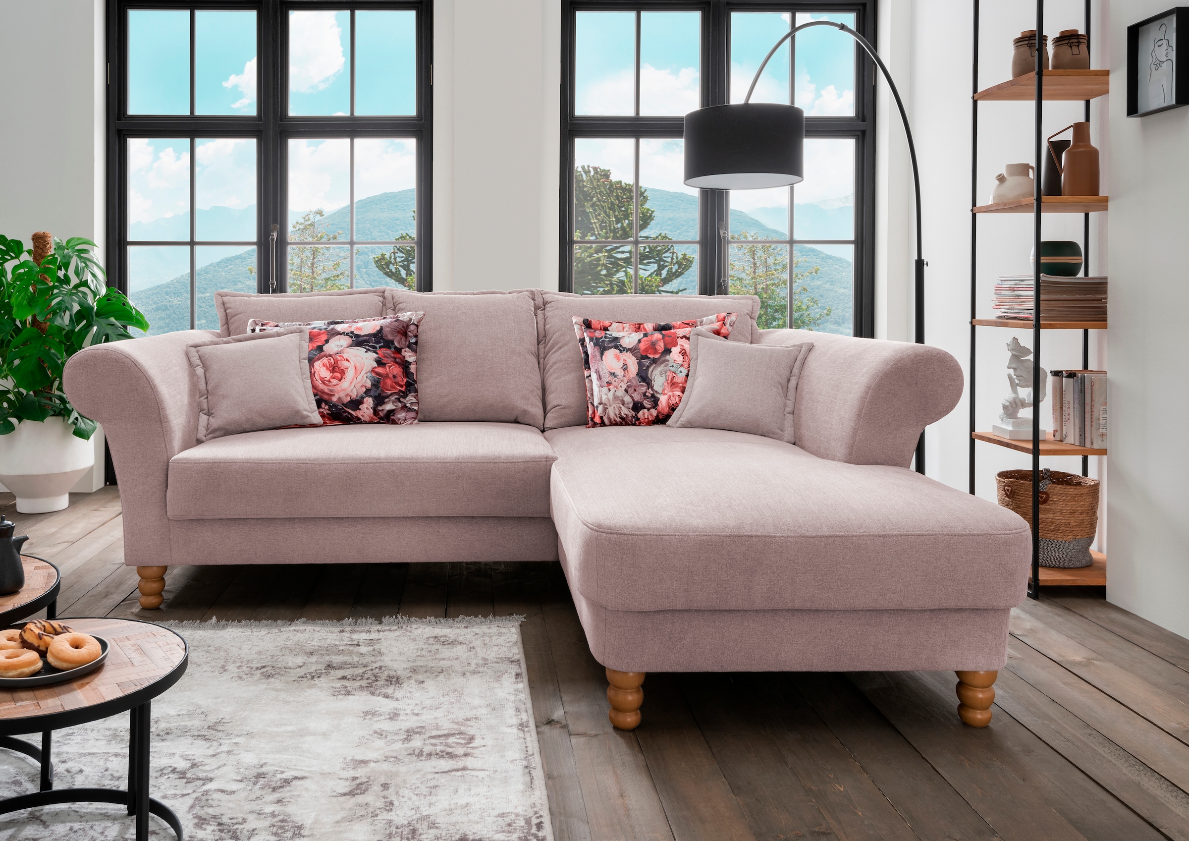 Home affaire Ecksofa »Tassilo L-Form«