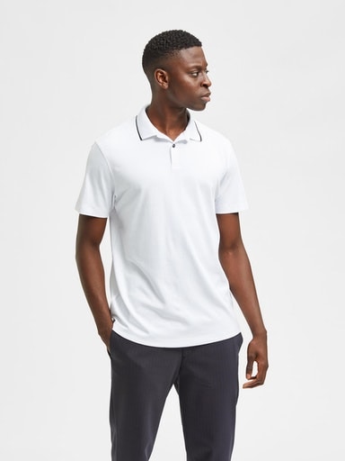 SELECTED HOMME Poloshirt »SLHLEROY COOLMAX SS POLO NOOS«