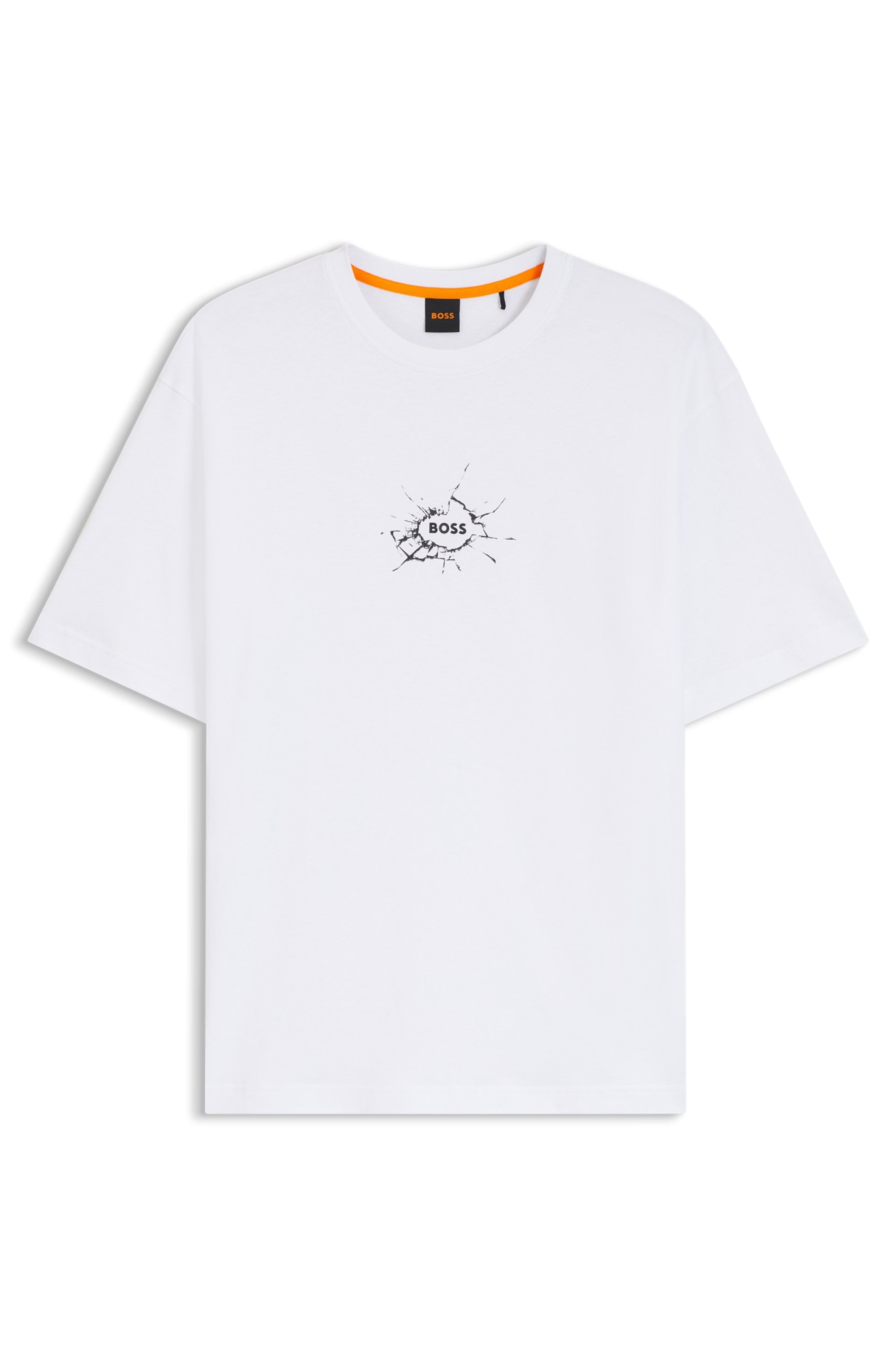 BOSS ORANGE T-Shirt »Te voyage« mit coolem Logo-Druck