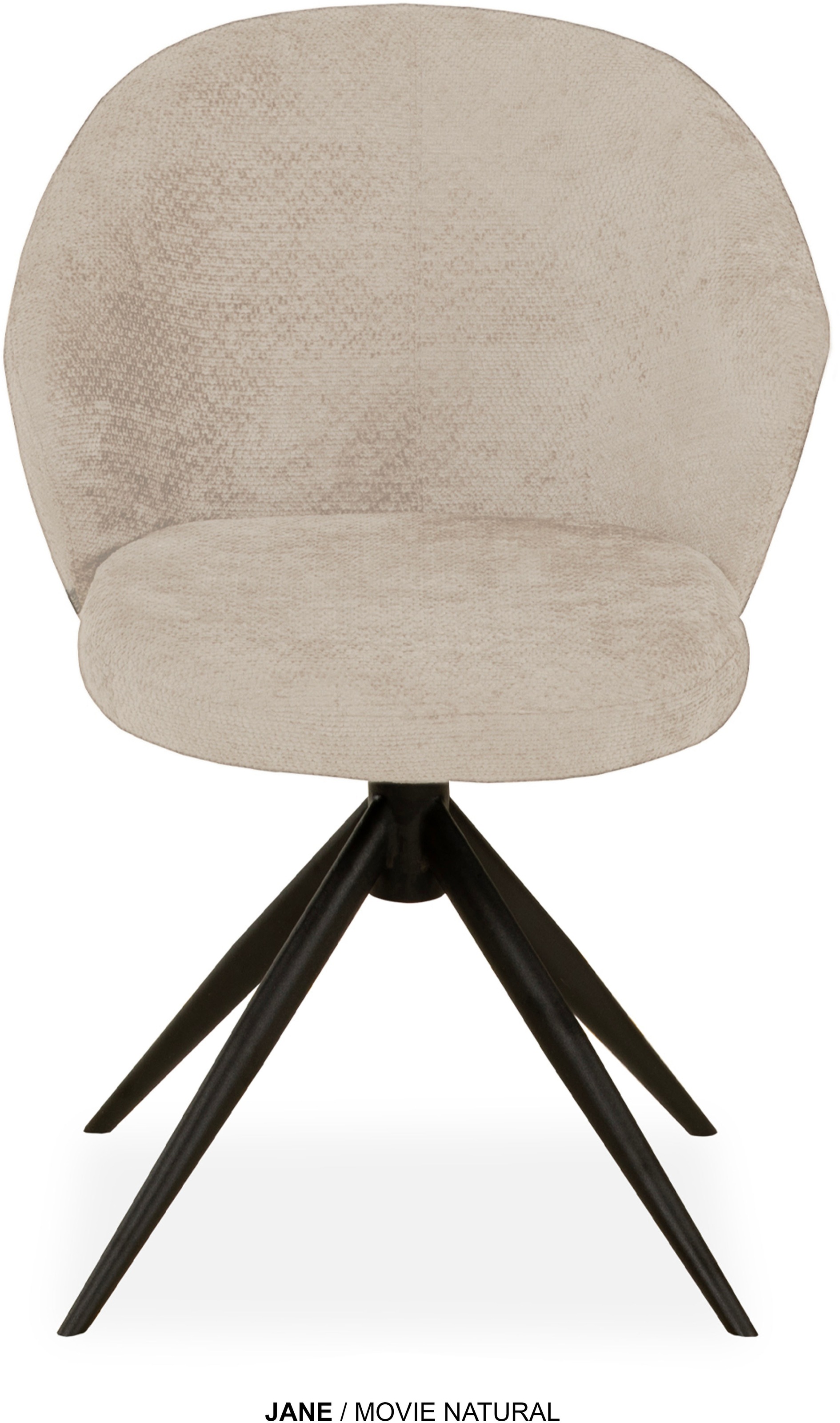 OMG Design Esszimmerstuhl »Jane« (Set) 2 Stk.Drehstuhl mit auto-return, Schalenstuhl