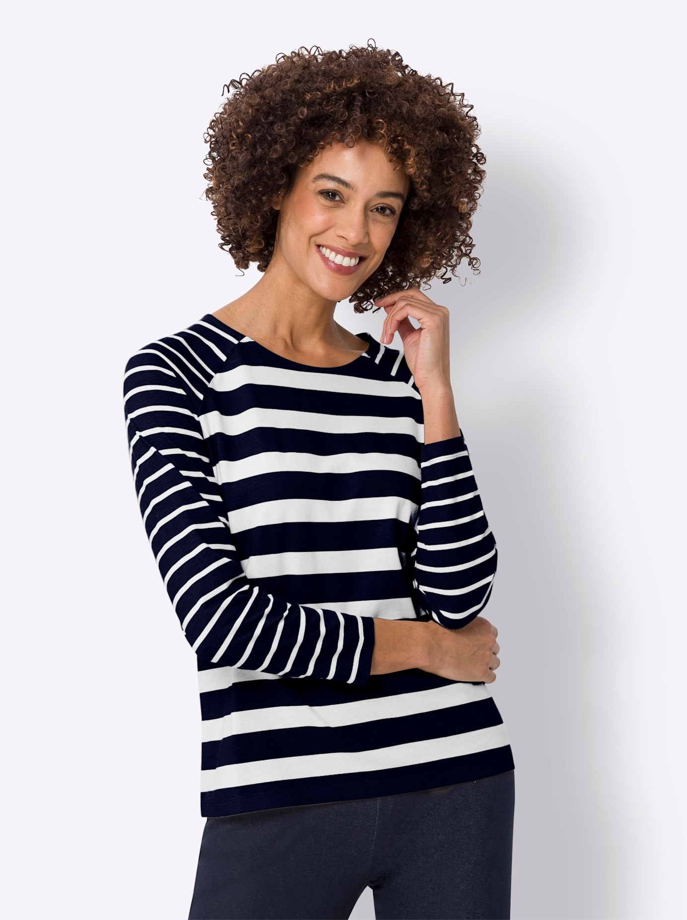 Classic Basics Langarmshirt »Streifenshirt«, (1 tlg.)