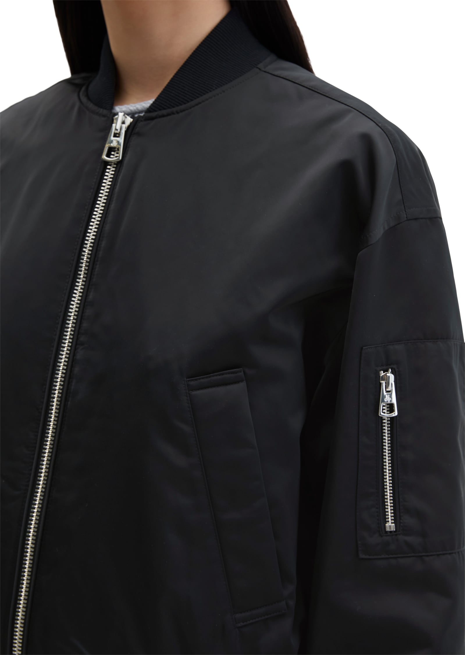 Marc O'Polo Blouson ohne Kapuze regular Fit, mit praktischen Eingrifftaschen, leicht gefüttert