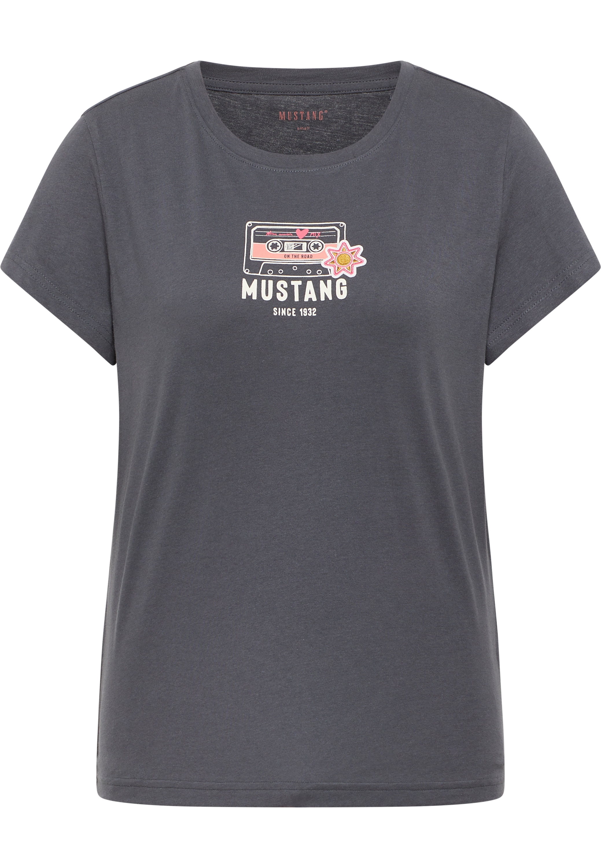 MUSTANG Kurzarmshirt »Mustang OTTO online bestellen T-Shirt bei Print-Shirt«