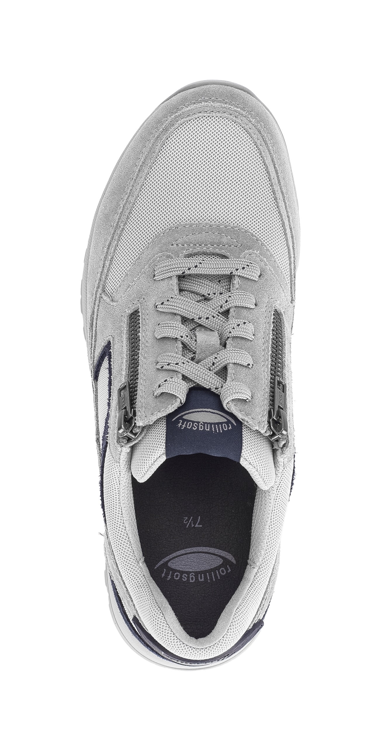 rollingsoft Keilsneaker  , Schnürschuh, Halbschuh, Freizeitschuh, Außenreißverschluss, G-Weite