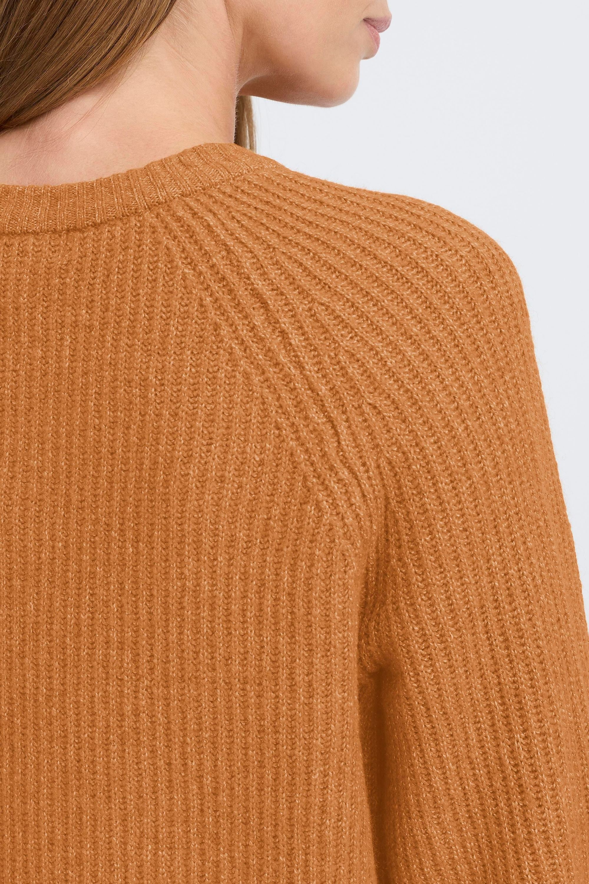 OXMO Strickfleece-Pullover »Strickpullover OXIFANSI«