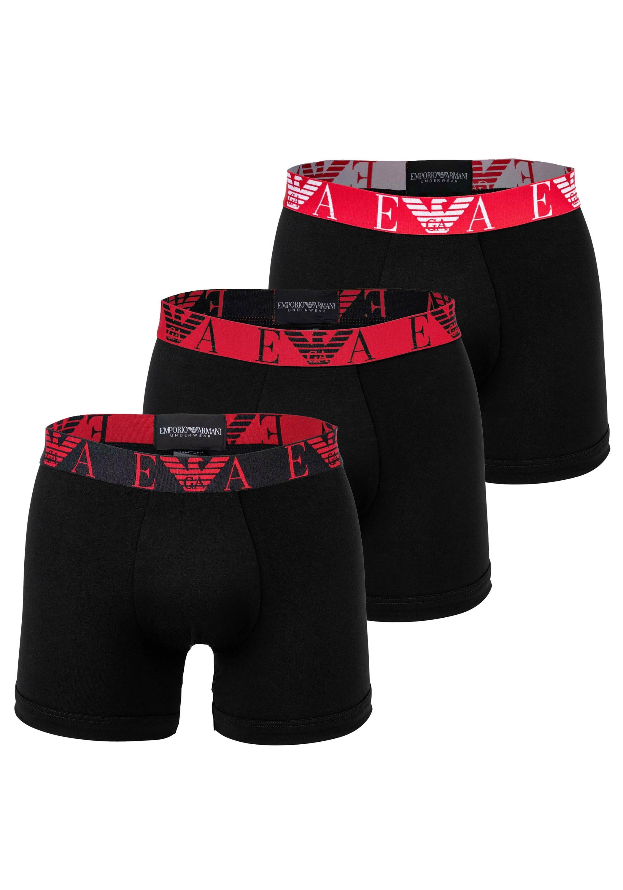 Emporio Armani Boxershorts »Boxershort BOLD MONOGRAM 3er Pack«