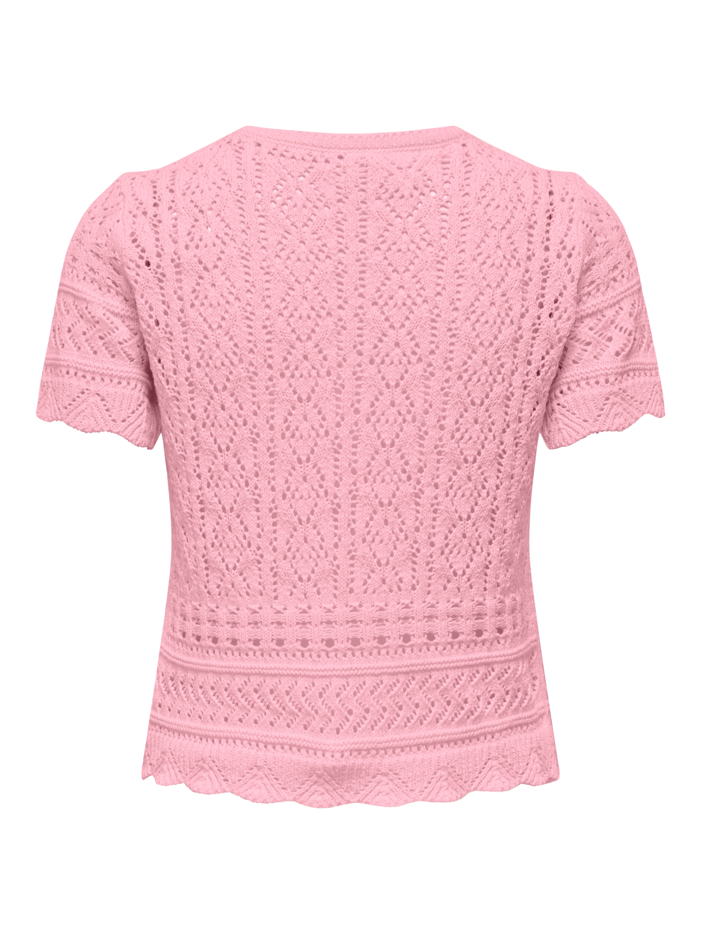 ONLY Kurzarmpullover »ONLELKE LIFE SS STRUCTUR O-NECK KNT NOOS«