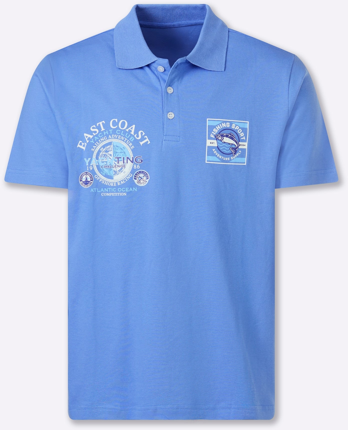 Catamaran Kurzarmshirt »Kurzarm-Poloshirt« 1 tlg.