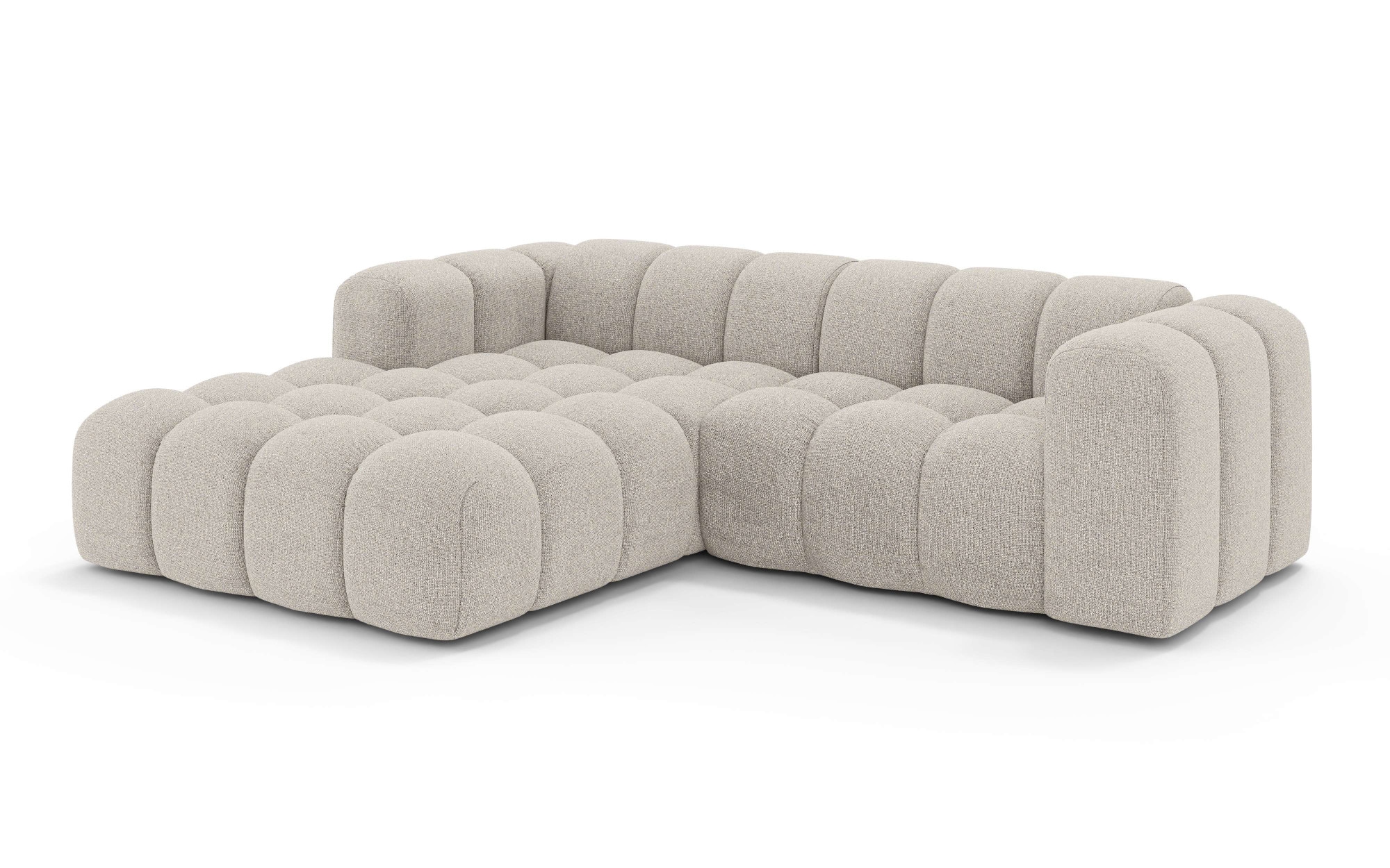 OTTO home Ecksofa »KALLIE L-Form,  248 cm - OTTO. Verlässliche Qualität.« Bubble Optik, moderne Steppung, hoher Sitzkomfort