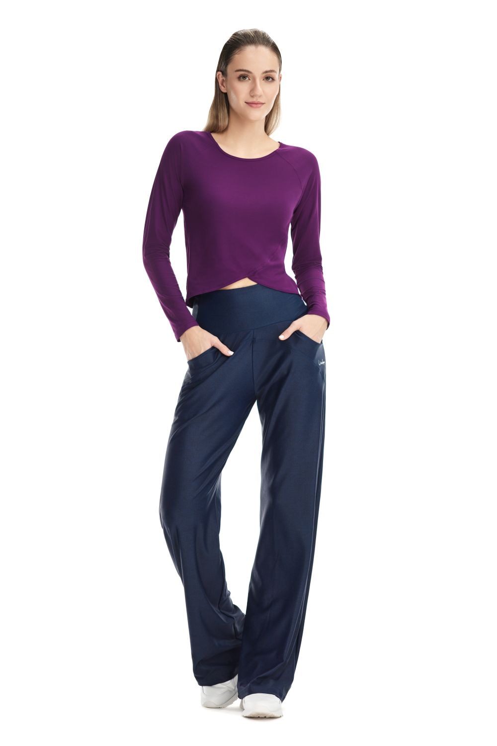 Winshape Sporthose »Functional Comfort Wide Leg Pants CUL105C«  mit Patchwork-Print