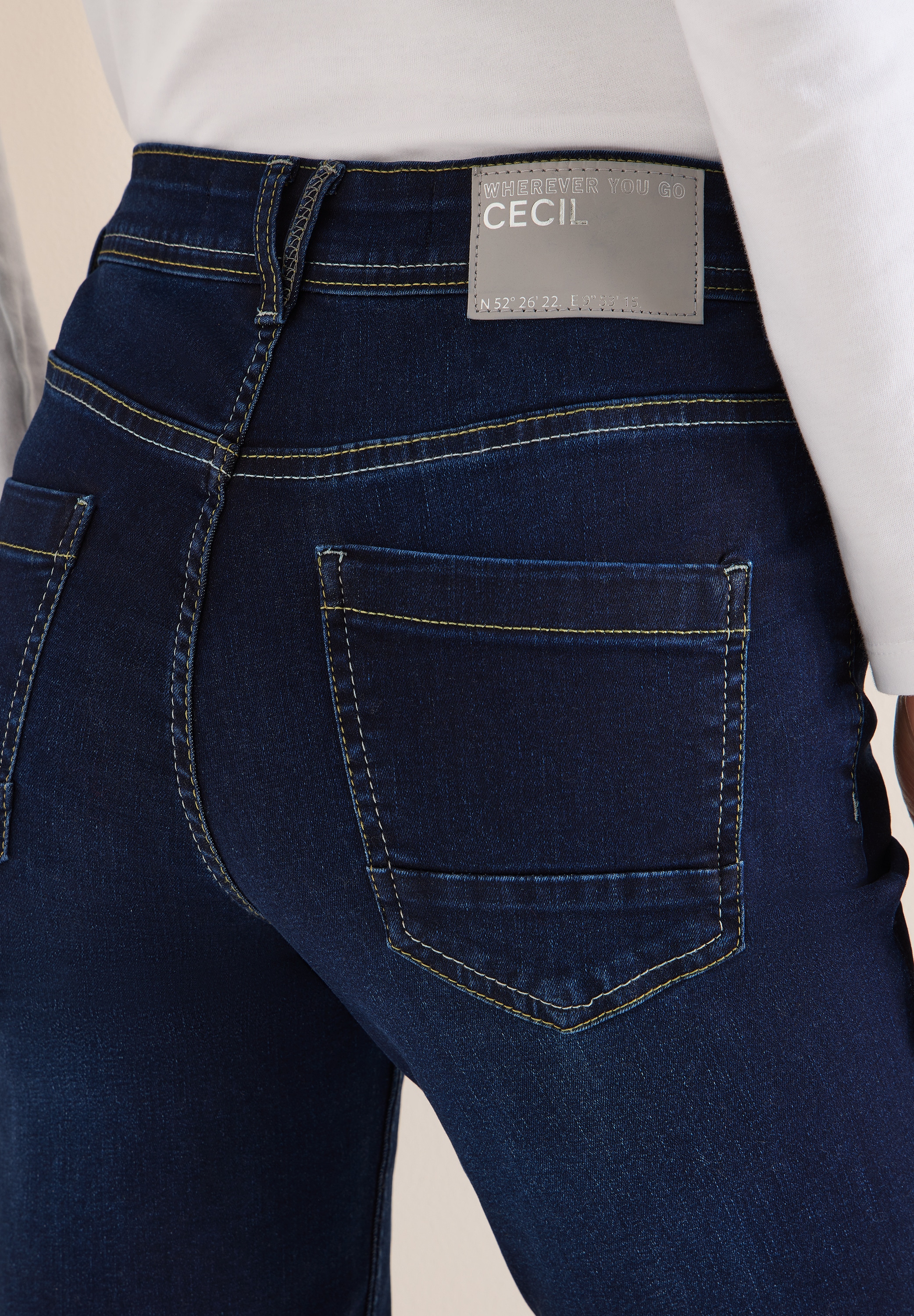Cecil Slim-fit-Jeans »Style Scarlett« mit Stretch