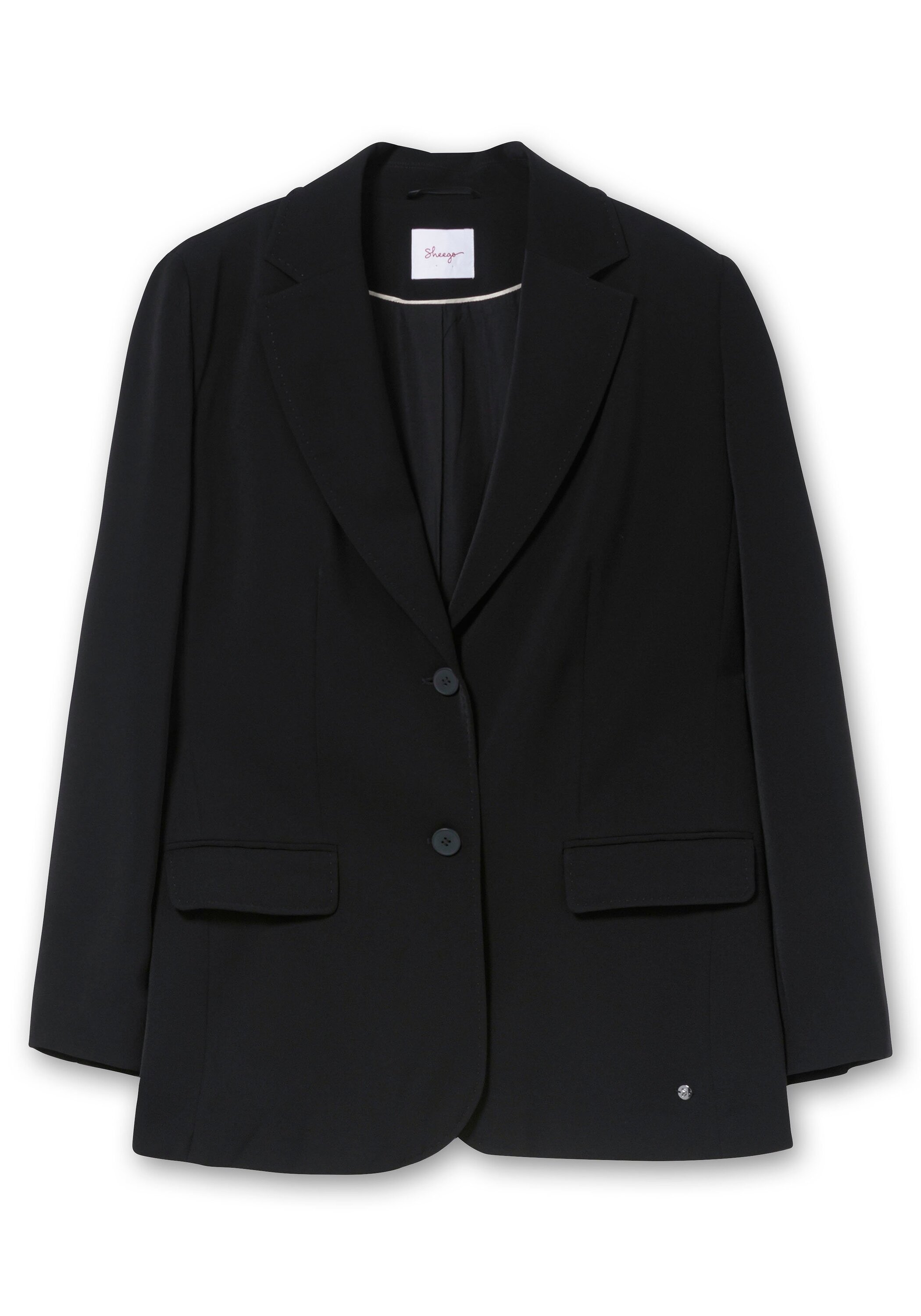 Sheego Longblazer »Langer, taillierter Blazer in taillierter Form, mit Schlitz hinten«