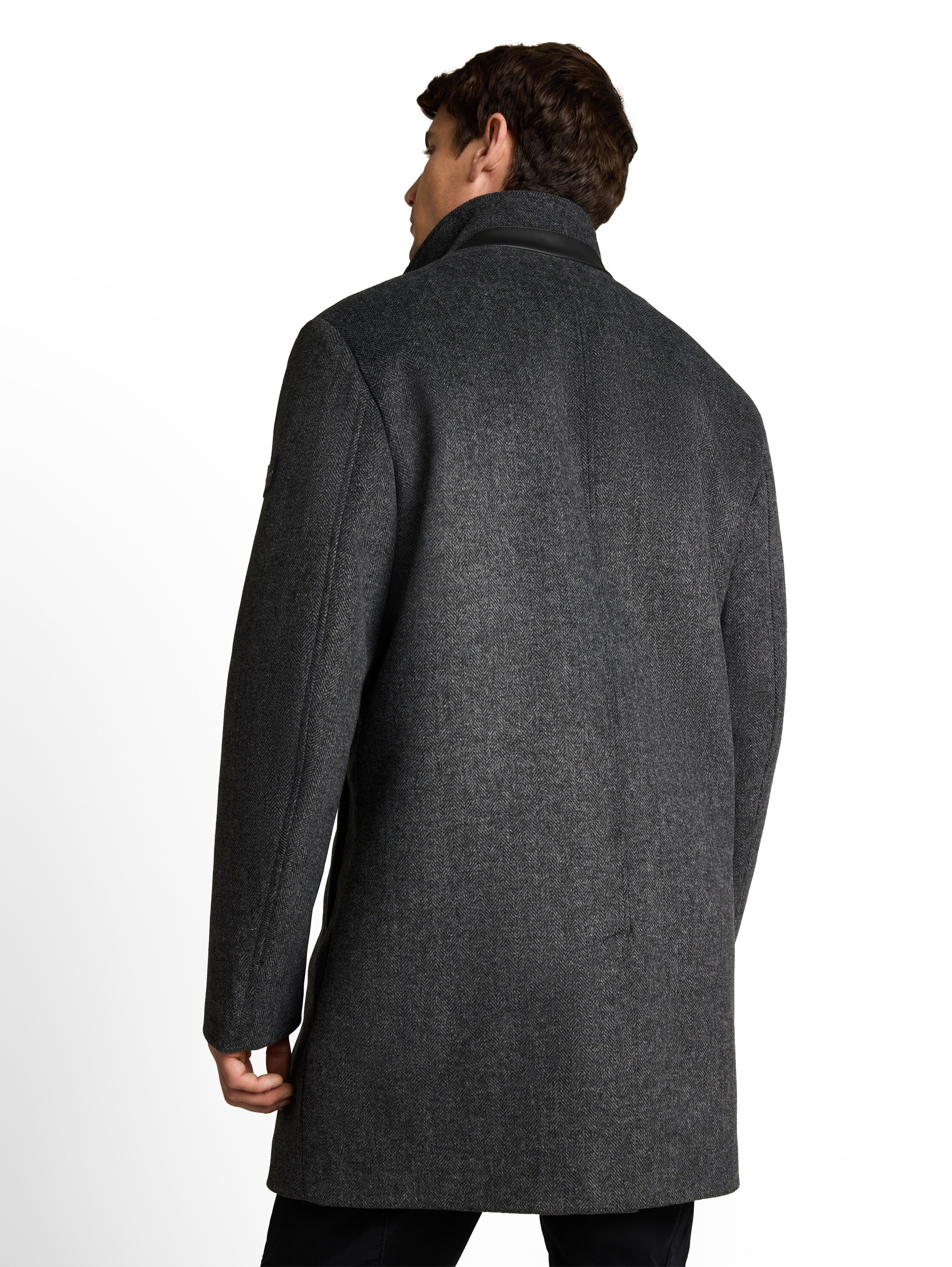TOM TAILOR Wollmantel mit abnehmbarer Innenjacke