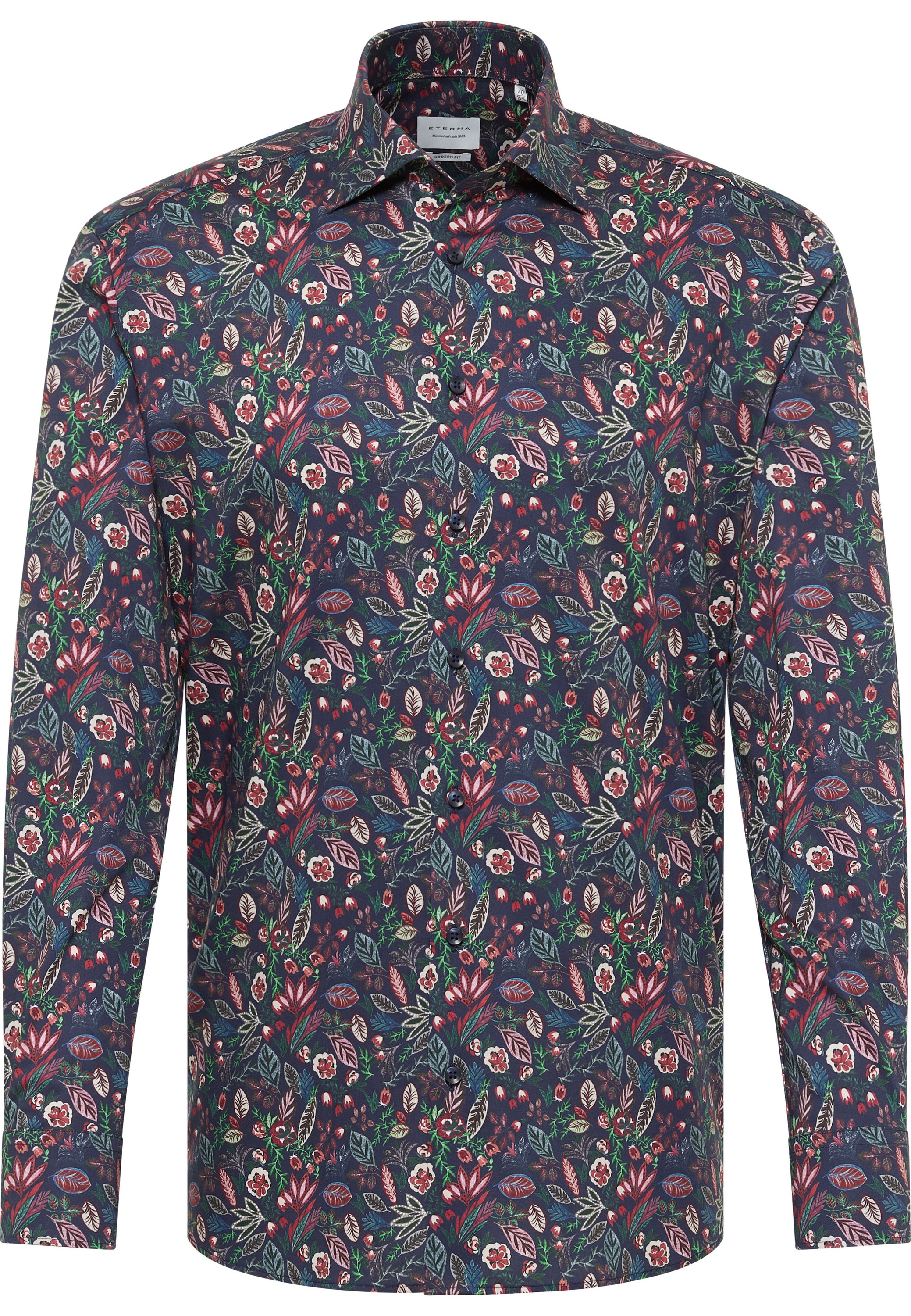 Eterna Langarmhemd »MODERN FIT«, NON IRON (bügelfrei)