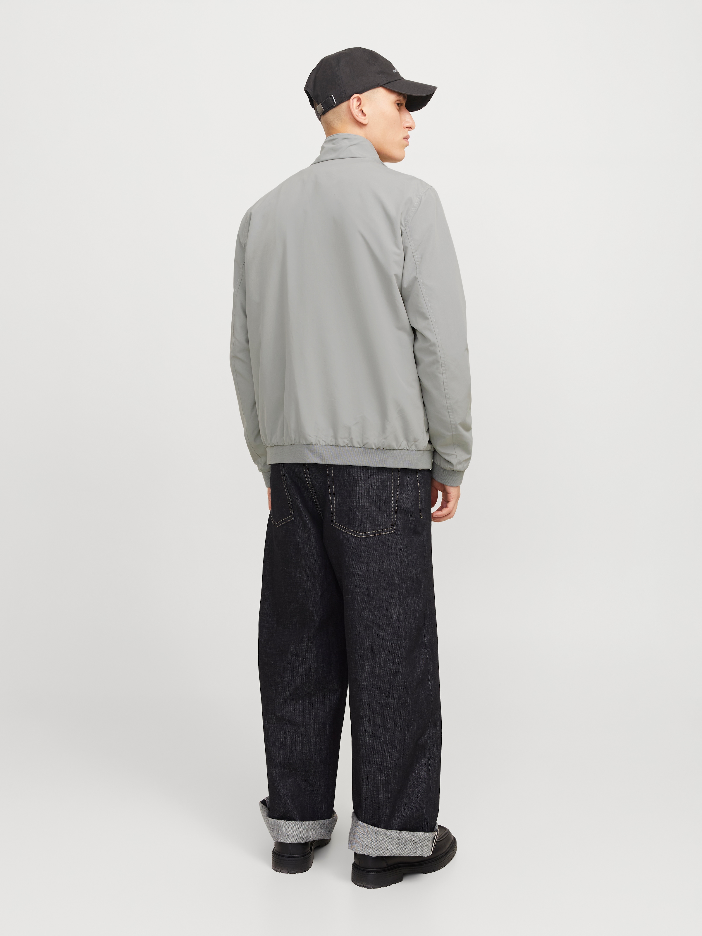 Jack & Jones Blouson »JJERUSH HARRINGTON BOMBER NOOS«, ohne Kapuze, mit Stehkragen