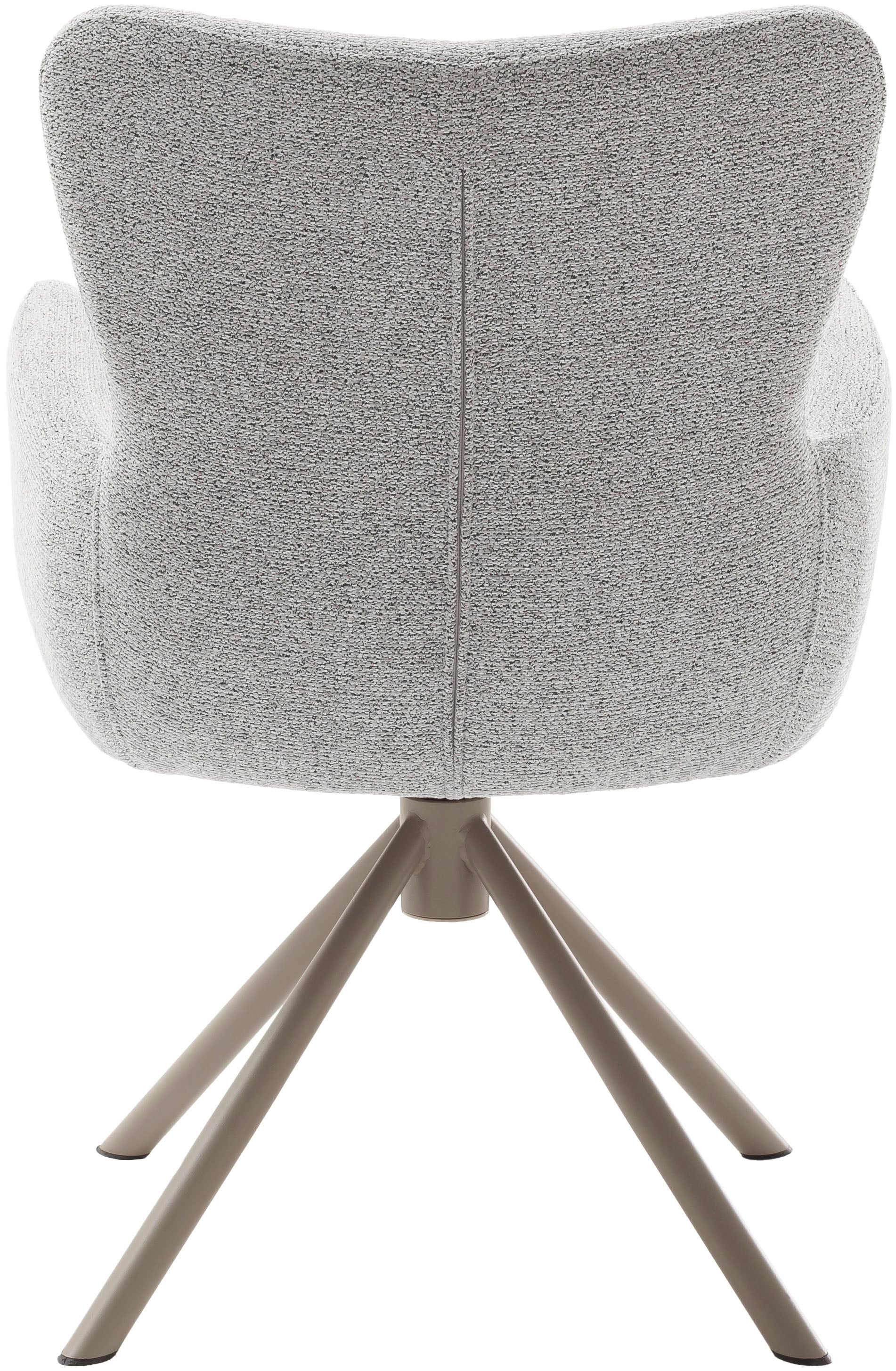 MCA furniture 4-Fußstuhl (Set) 2 Stk.Taschenfederkern, 360° drehbar