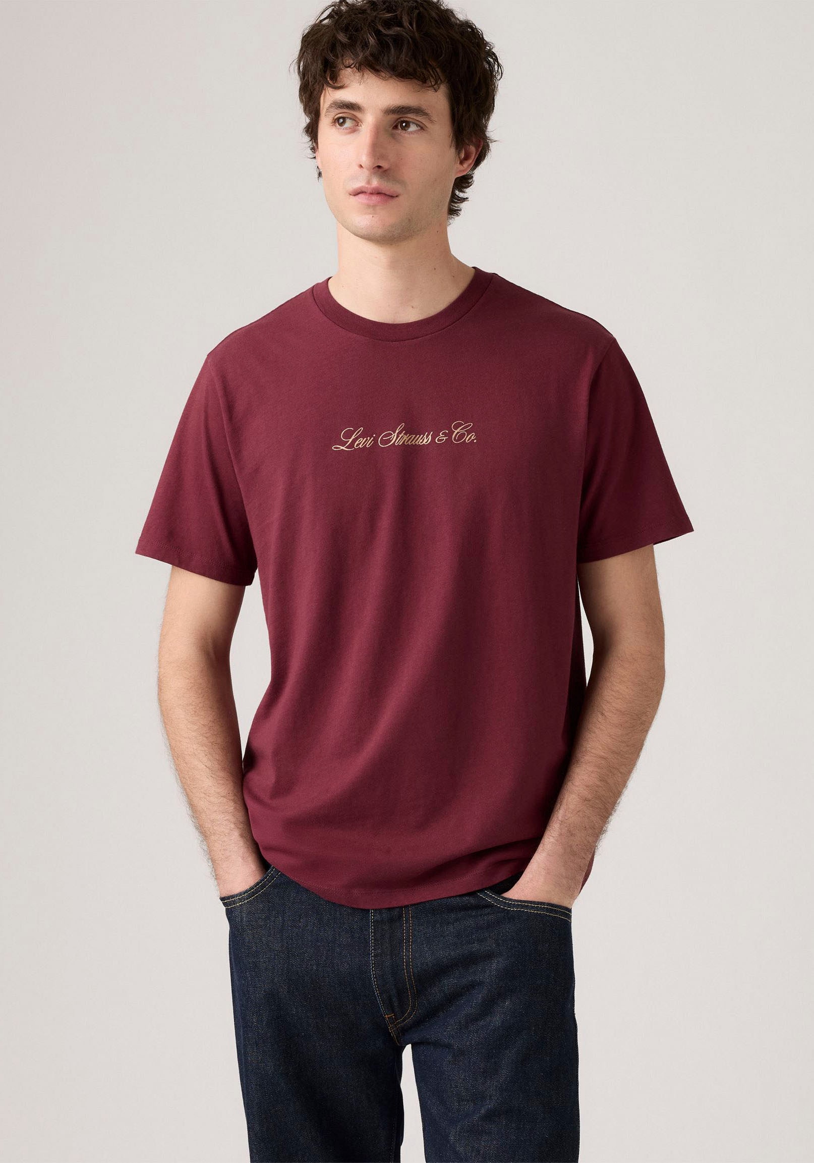 Levi's® T-Shirt, mit Schriftzug