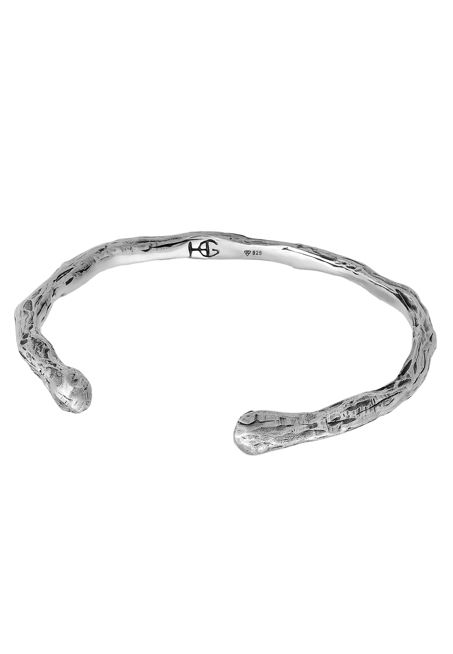 HAZE & GLORY Armreif »Armband Herren Armreif - Bones 925 Silber«