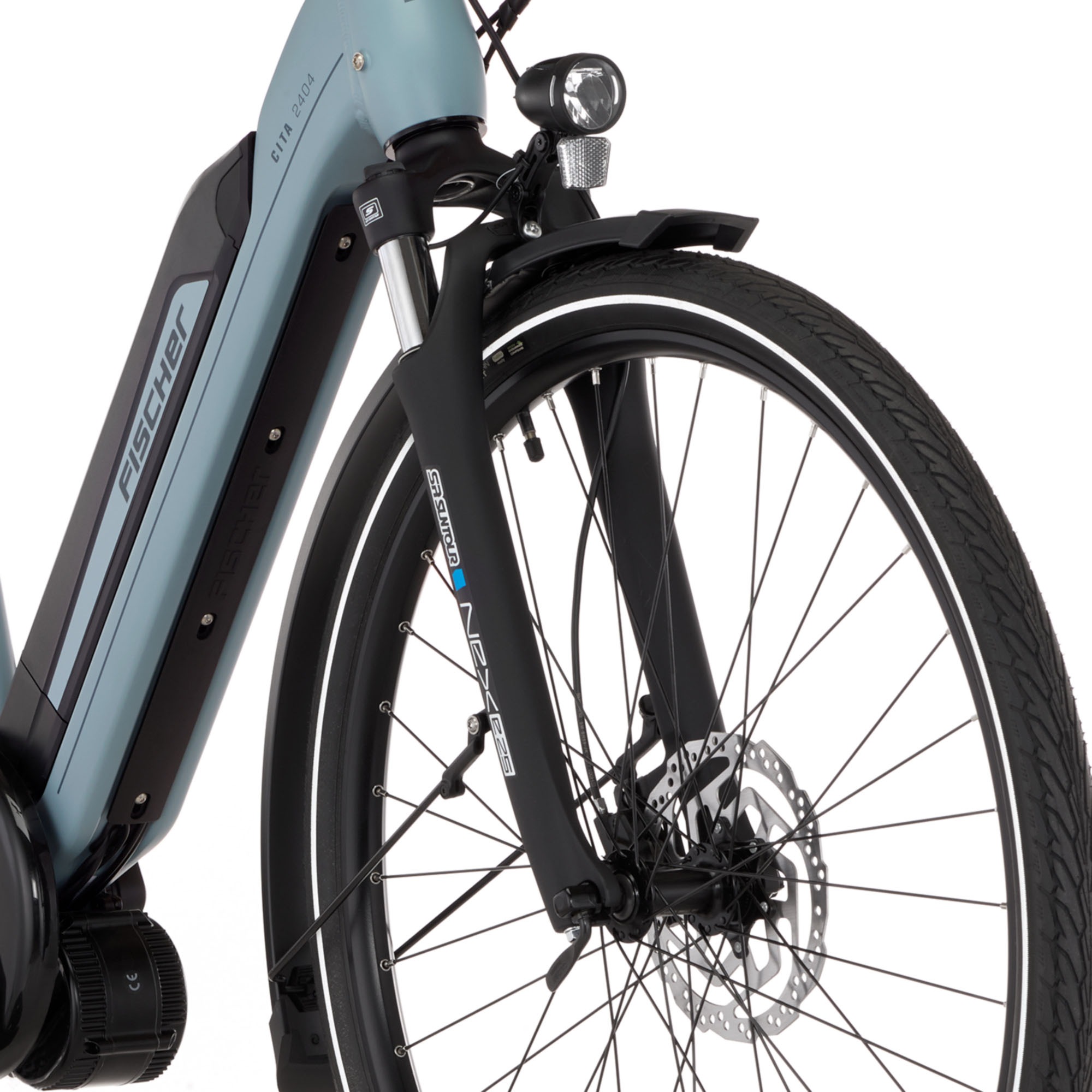 FISCHER Fahrrad »CITA 2404 688 43 ACTIVE« 7 Gang Shimano NEXUS Schaltwerk Mittelmotor mit Akku-Ladegerät | mit Werkzeug,  Pedelec, Elektrofahrrad für Damen und Herren
