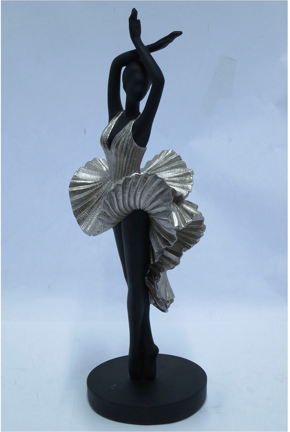 GILDE Dekofigur »Skulptur Ballerina Ballet schwarz H. 44 cm«