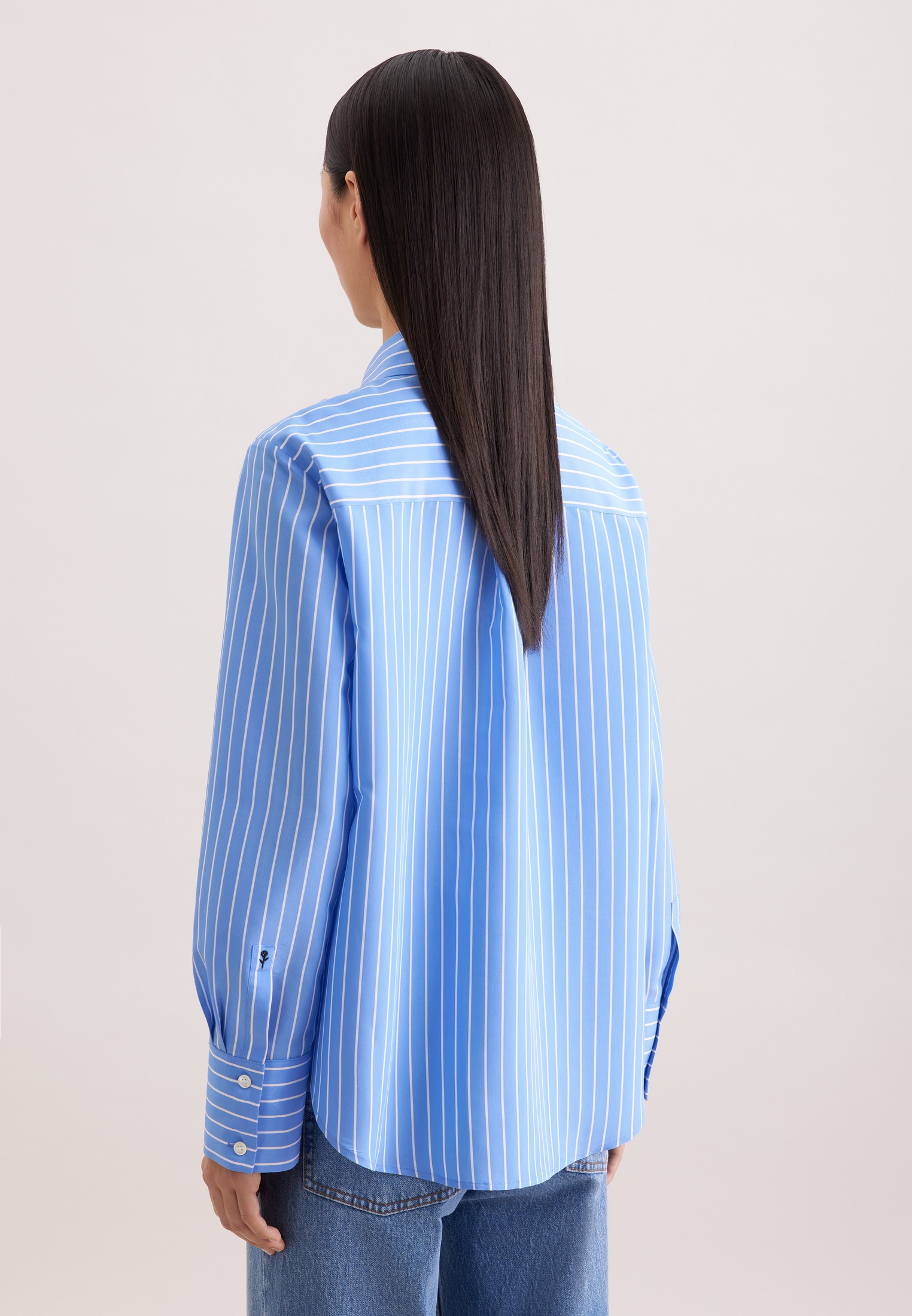 seidensticker Hemdbluse 1/1 Kragen Gestreift