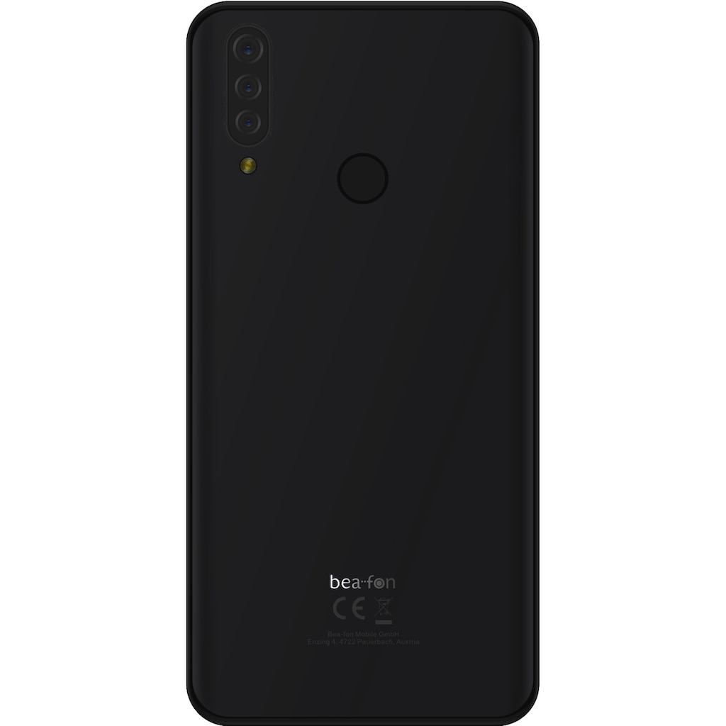 Beafon Smartphone »M6s«, Schwarz, 15,9 cm/6,26 Zoll, 32 GB Speicherplatz, 13 MP Kamera