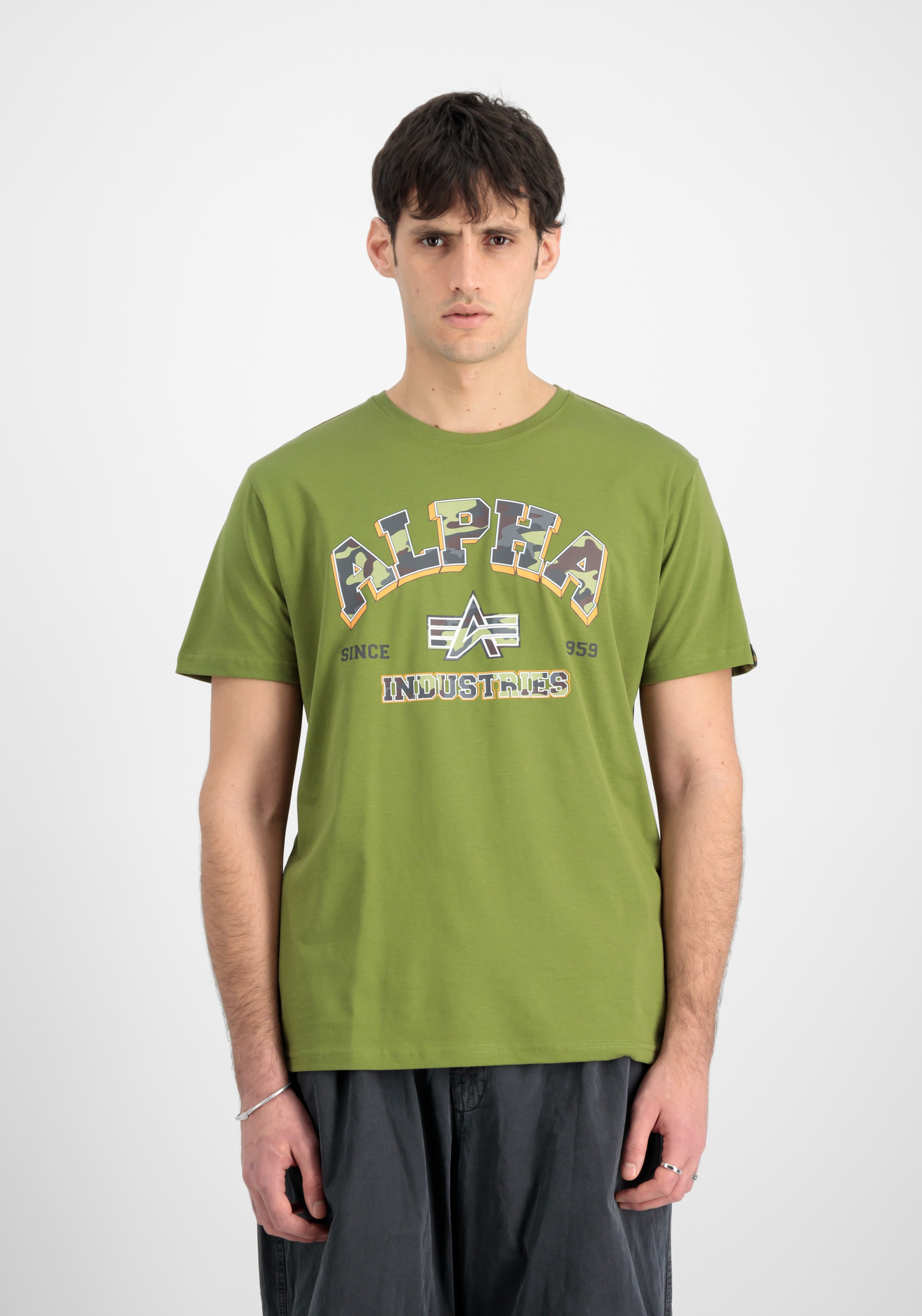 Alpha Industries T-Shirt »Alpha Industries Men - T-Shirts College Camo T-Shirt«
