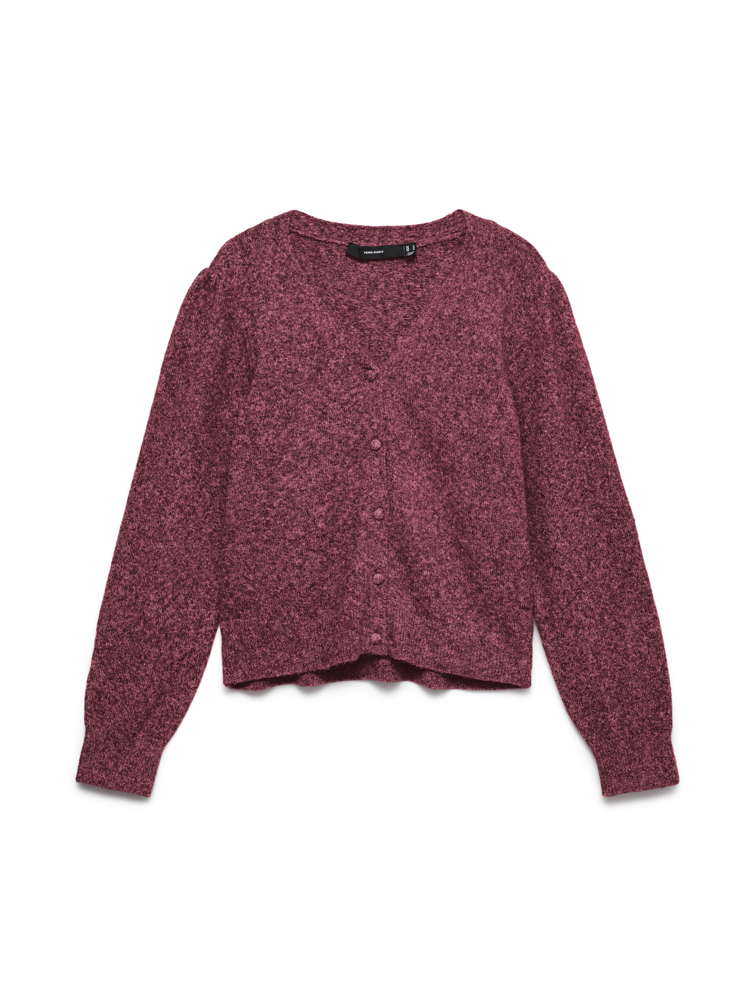 Vero Moda Strickjacke »VMDOFFY LS V-NECK CARDIGAN NOOS« Materialmix