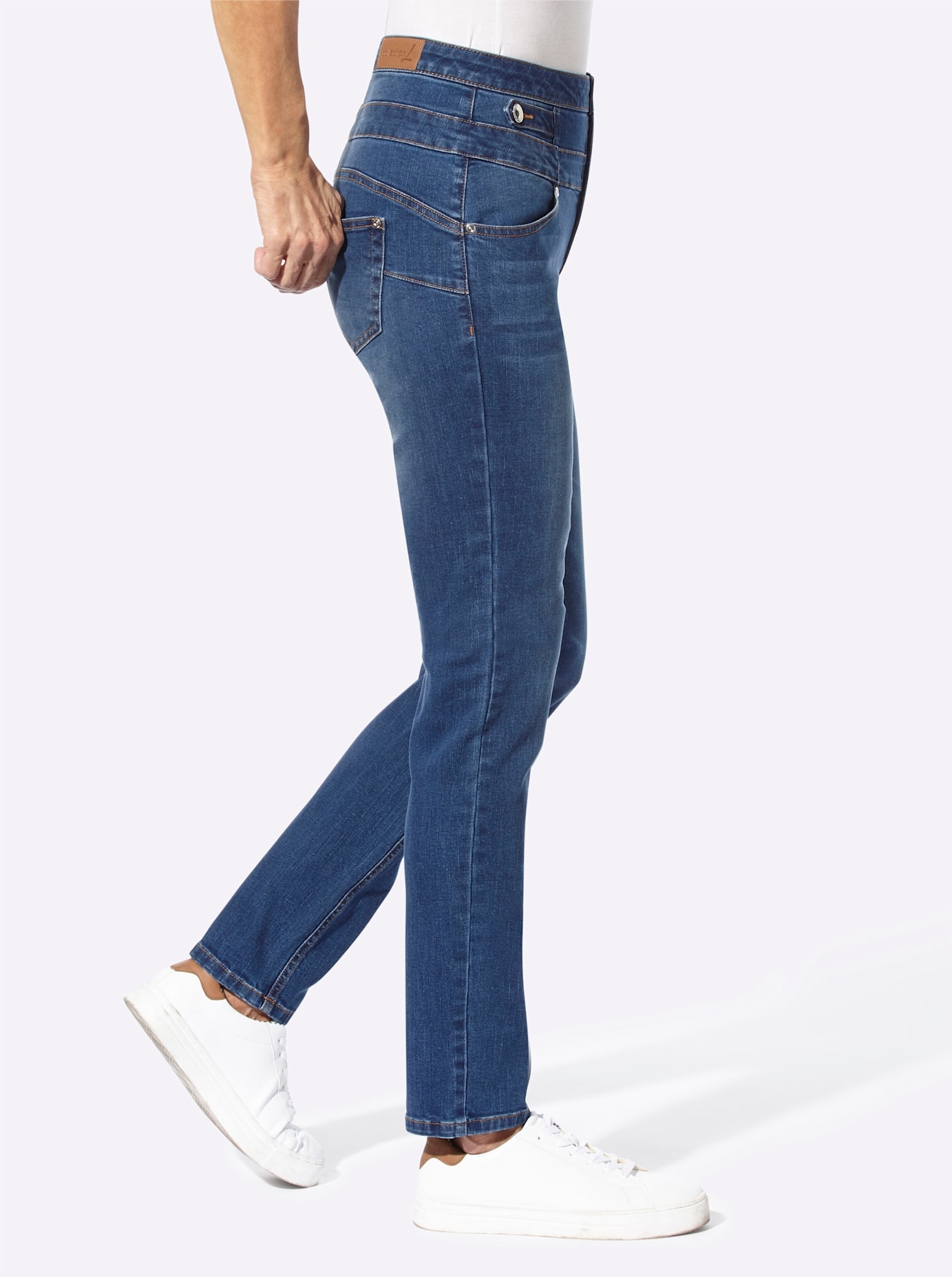 Casual Looks Bequeme Jeans, (1 tlg.)