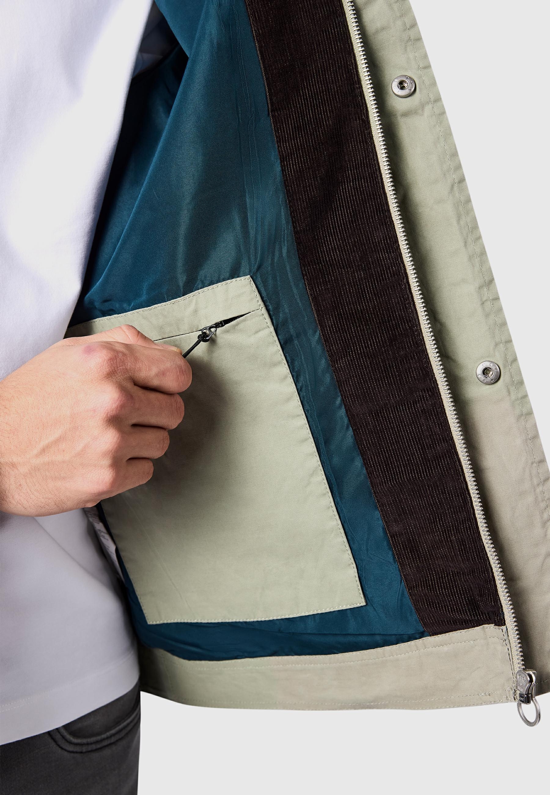 Ragwear Anorak »Anorak Murpho Vintage« ohne Kapuze Geradlinige Übergangsjacke mit Brusttaschen