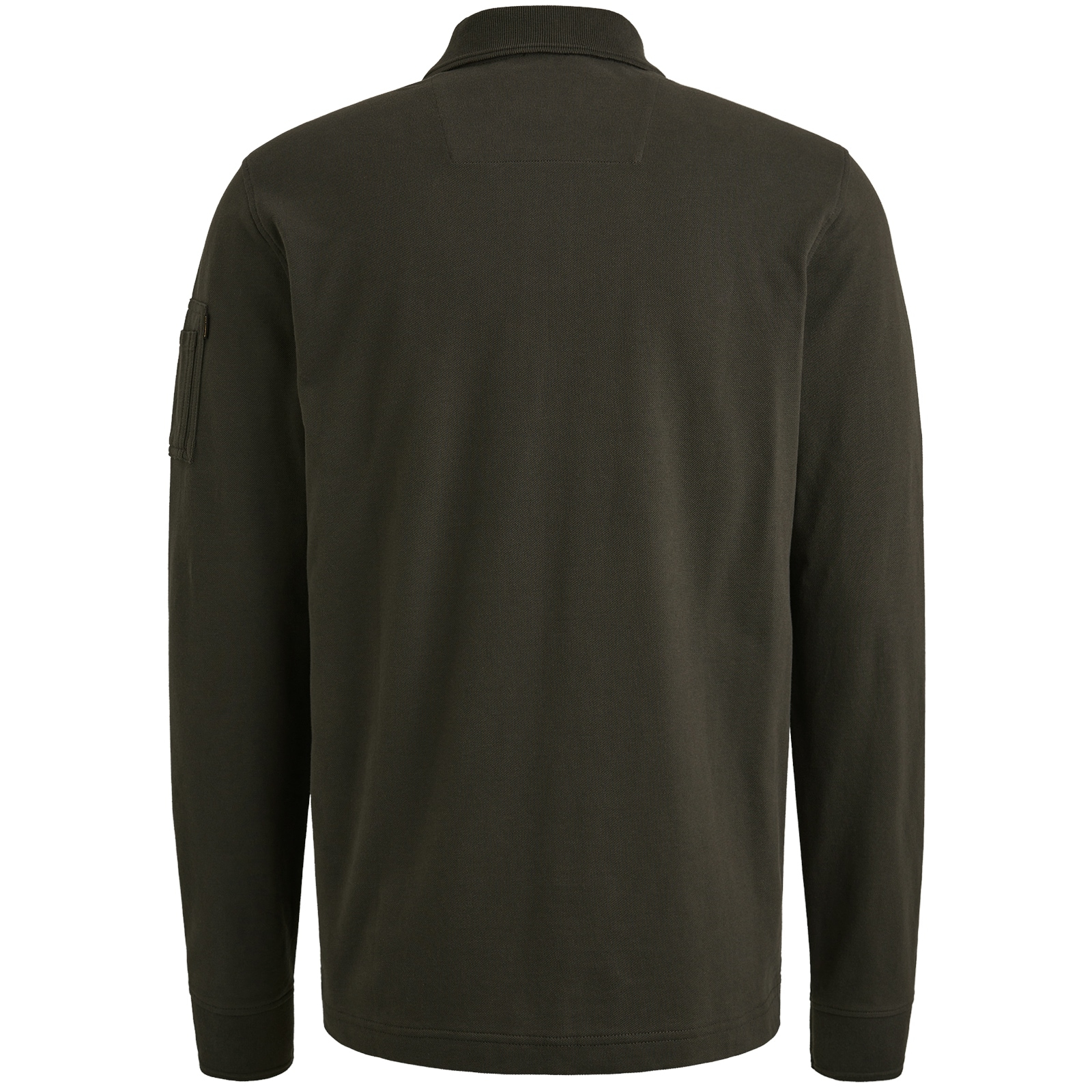PME LEGEND Langarm-Poloshirt, mit Logo Stickerei