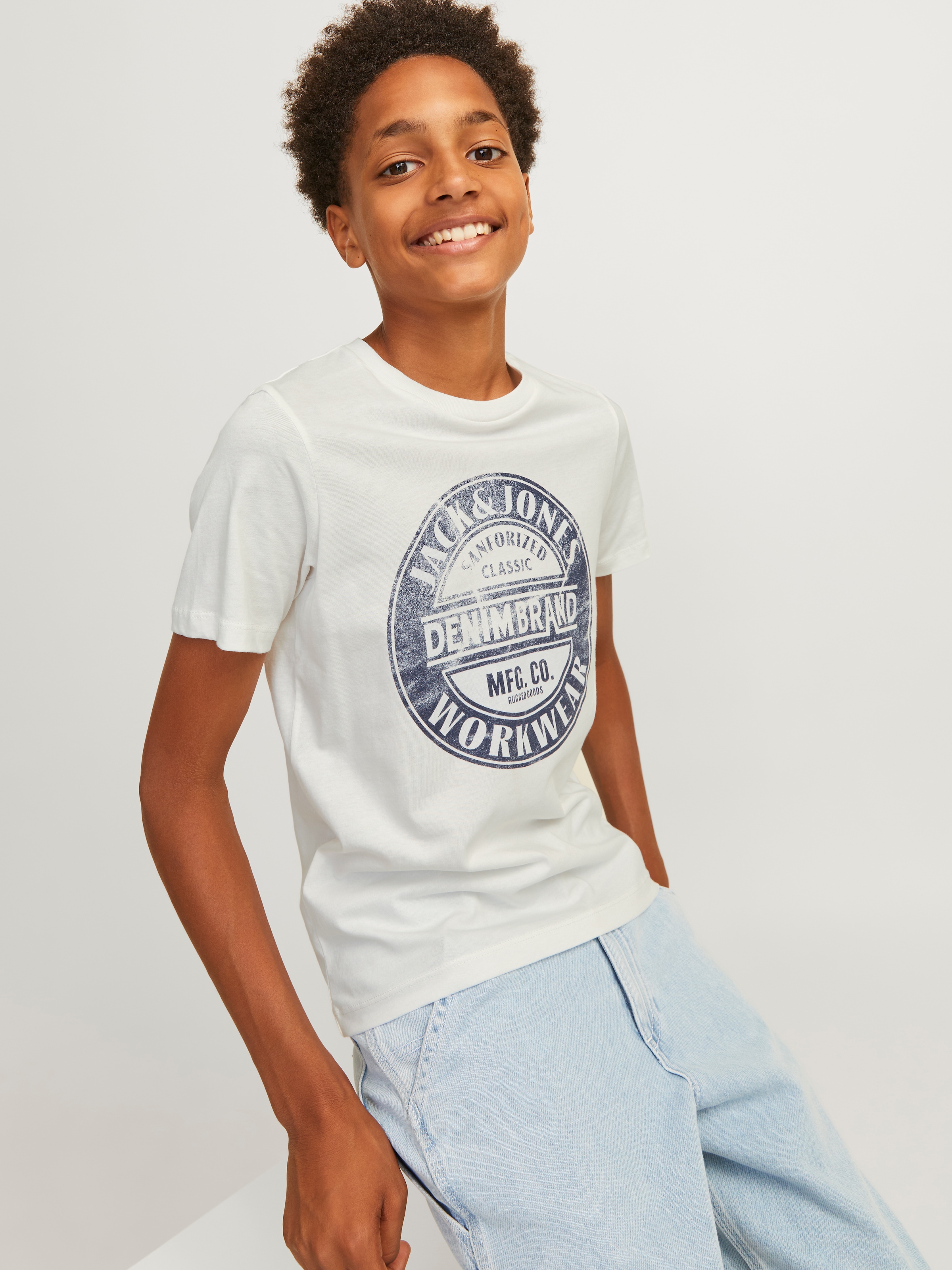 Jack & Jones Junior T-Shirt »JJJEANS TEE SS O-NECK JNR«