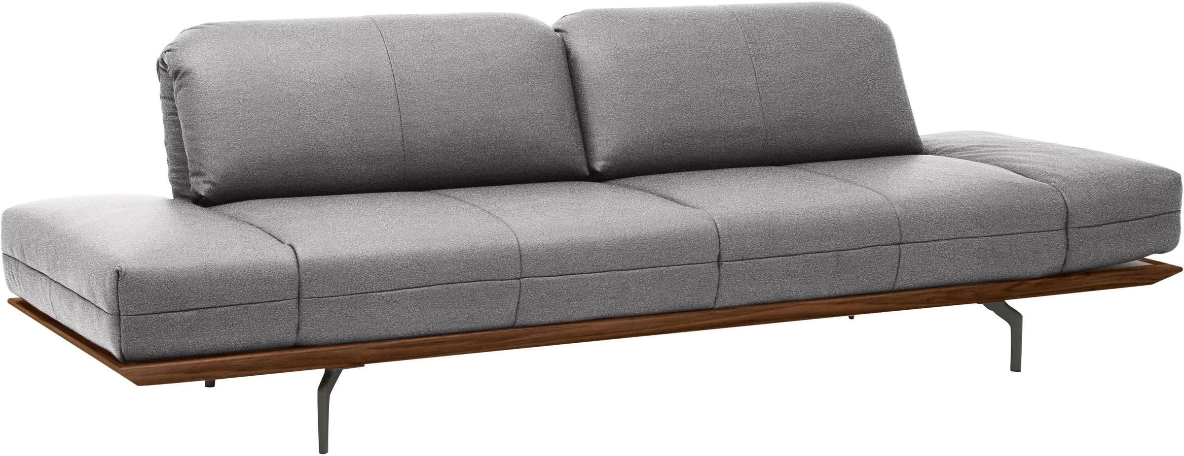 Creation BY ROLF BENZ 4-Sitzer »CR.420, Designsofa, Loungesofa« in 2 Qualitäten, Holzrahmen in Eiche Natur oder Nußbaum, Breite 252 cm