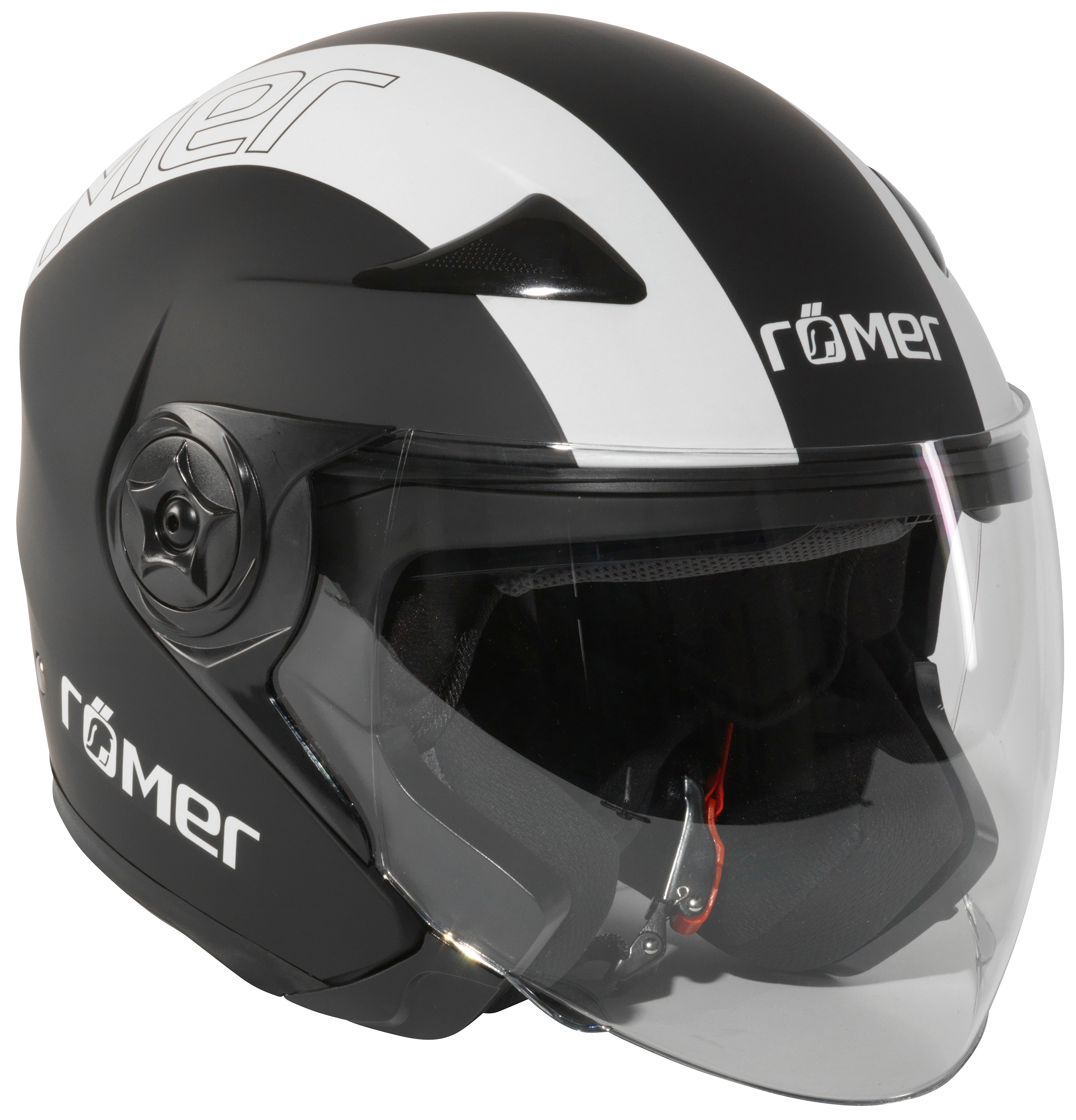 Römer Helme Motorradhelm »Koblenz Race« in silberfarben, Größe S Kopfumfang: 55 cm - 56 cm