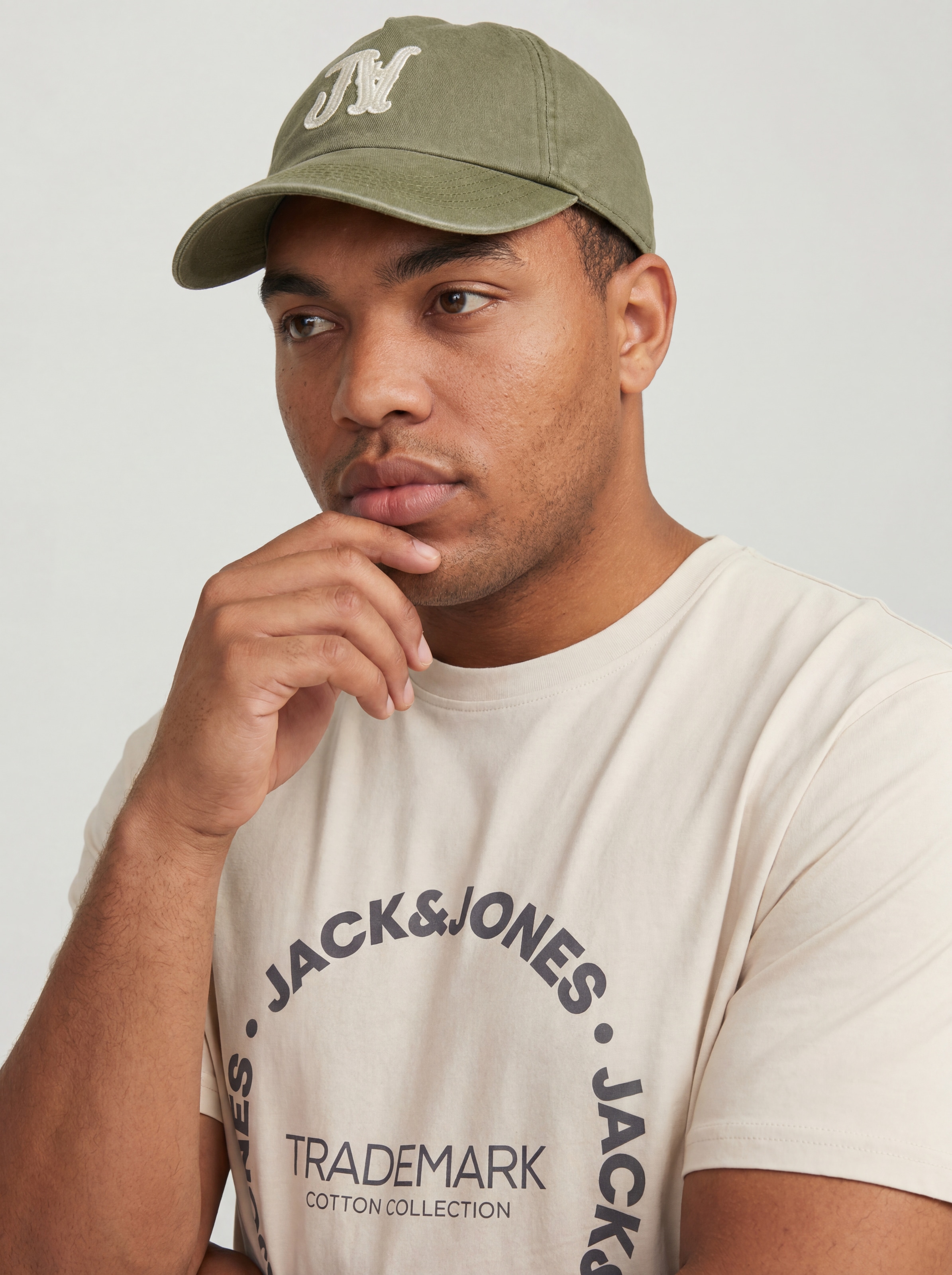 Jack & Jones PlusSize T-Shirt »JJBENSON TEE SS CREW NECK PLS« Baumwolle, regular fit