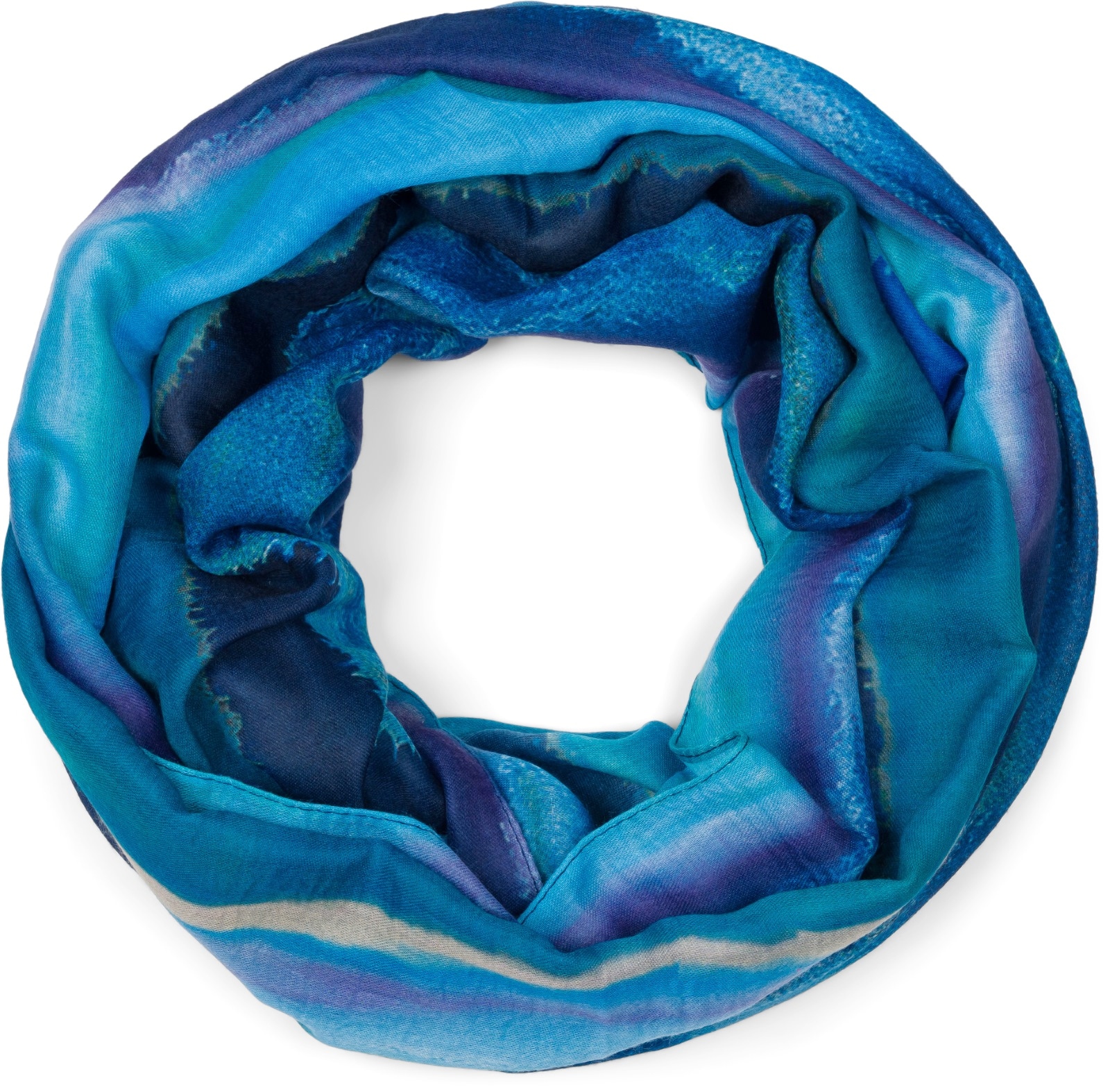 styleBREAKER Loop »Bunter Loop Aquarell Farbverlauf Streifen« 1 Stk.
