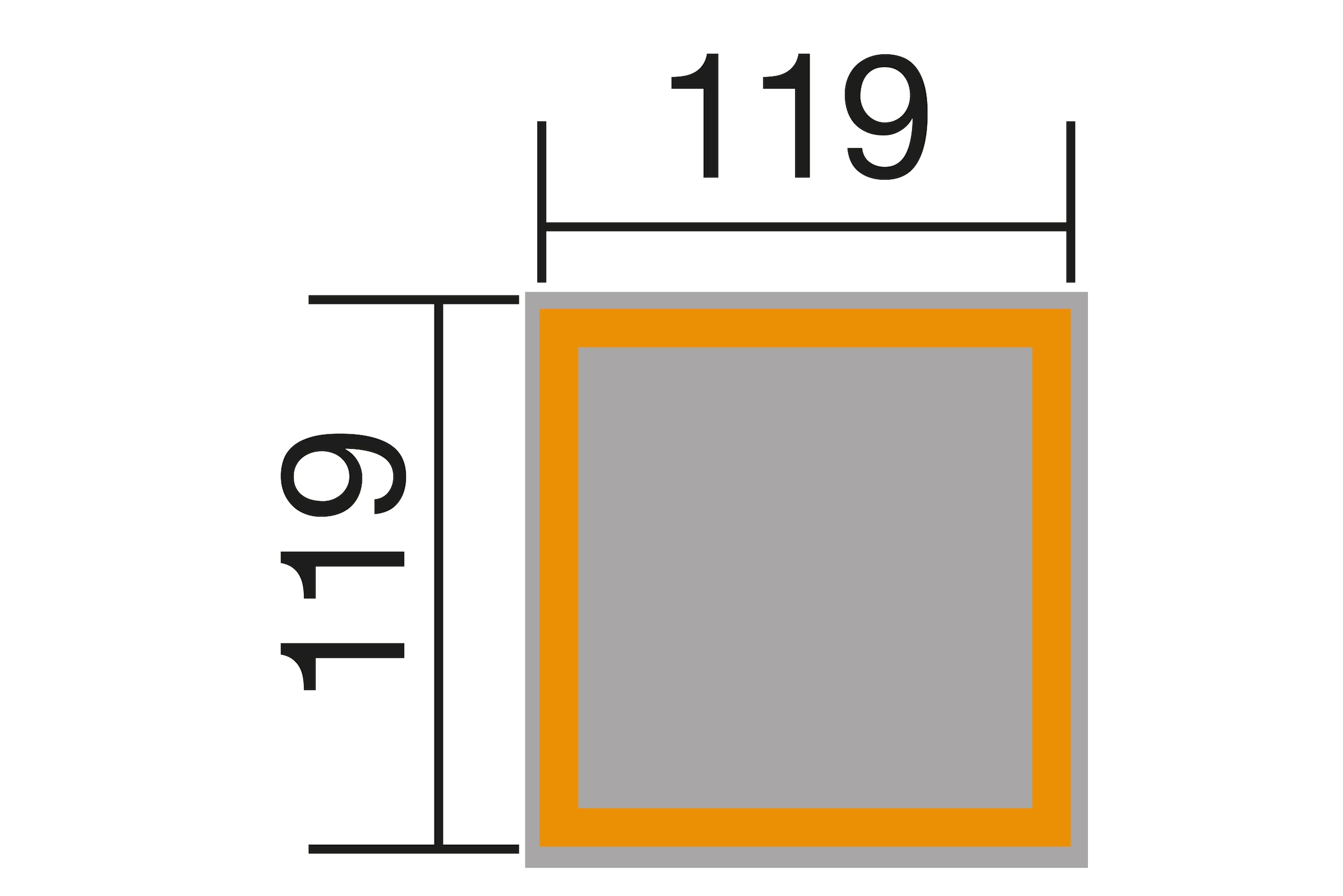 weka Sandkasten, BxLxH: 119x119x25 cm, inkl. Abdeckplane