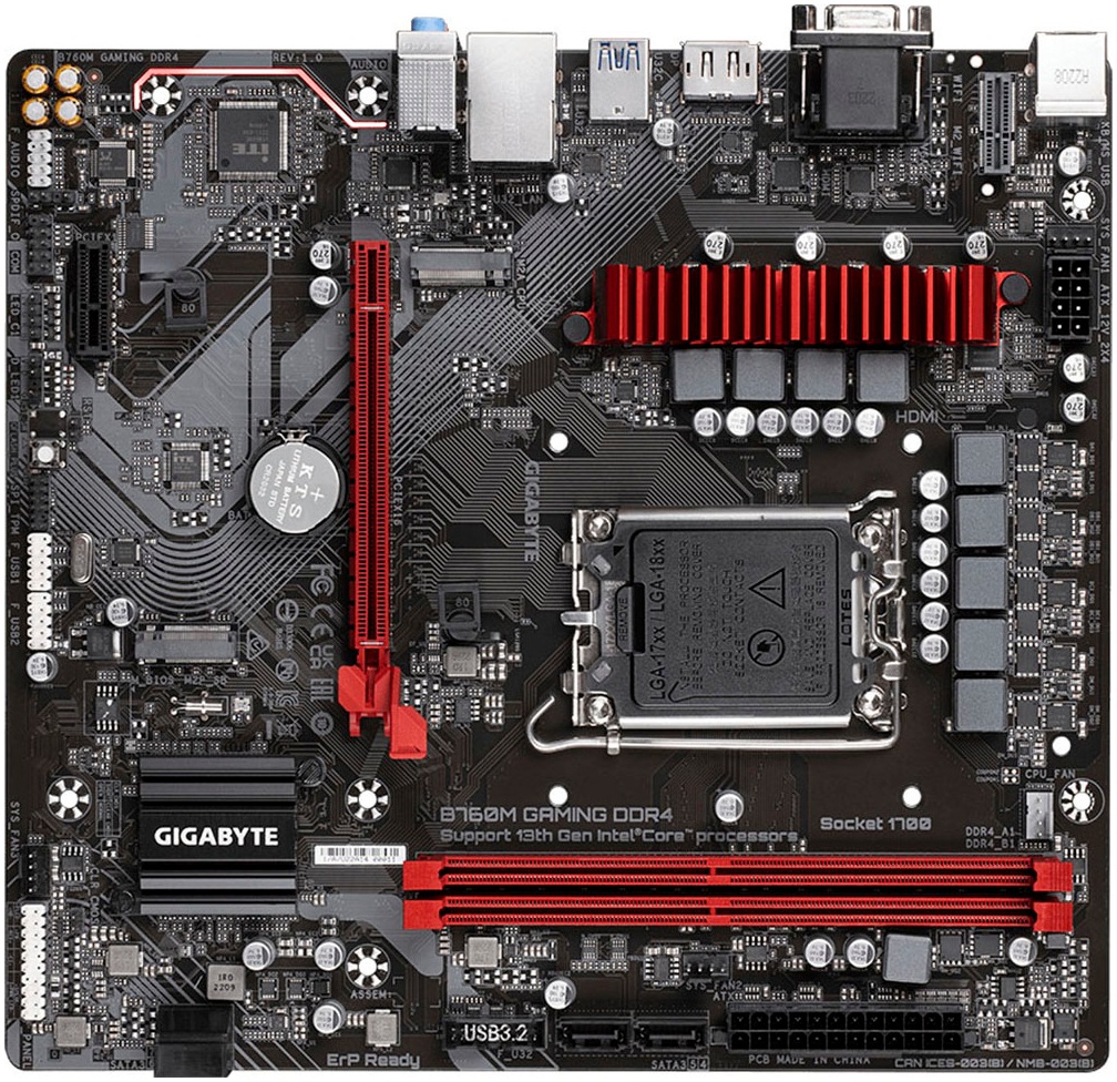 Gigabyte Mainboard »B760M GAMING DDR4«