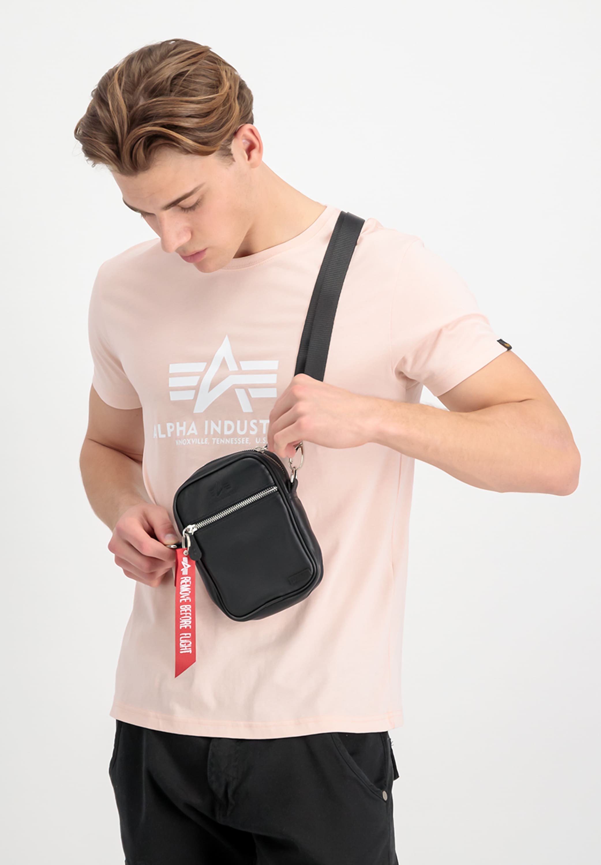 Alpha Industries Tragetasche »RBF Leather Utility Bag«