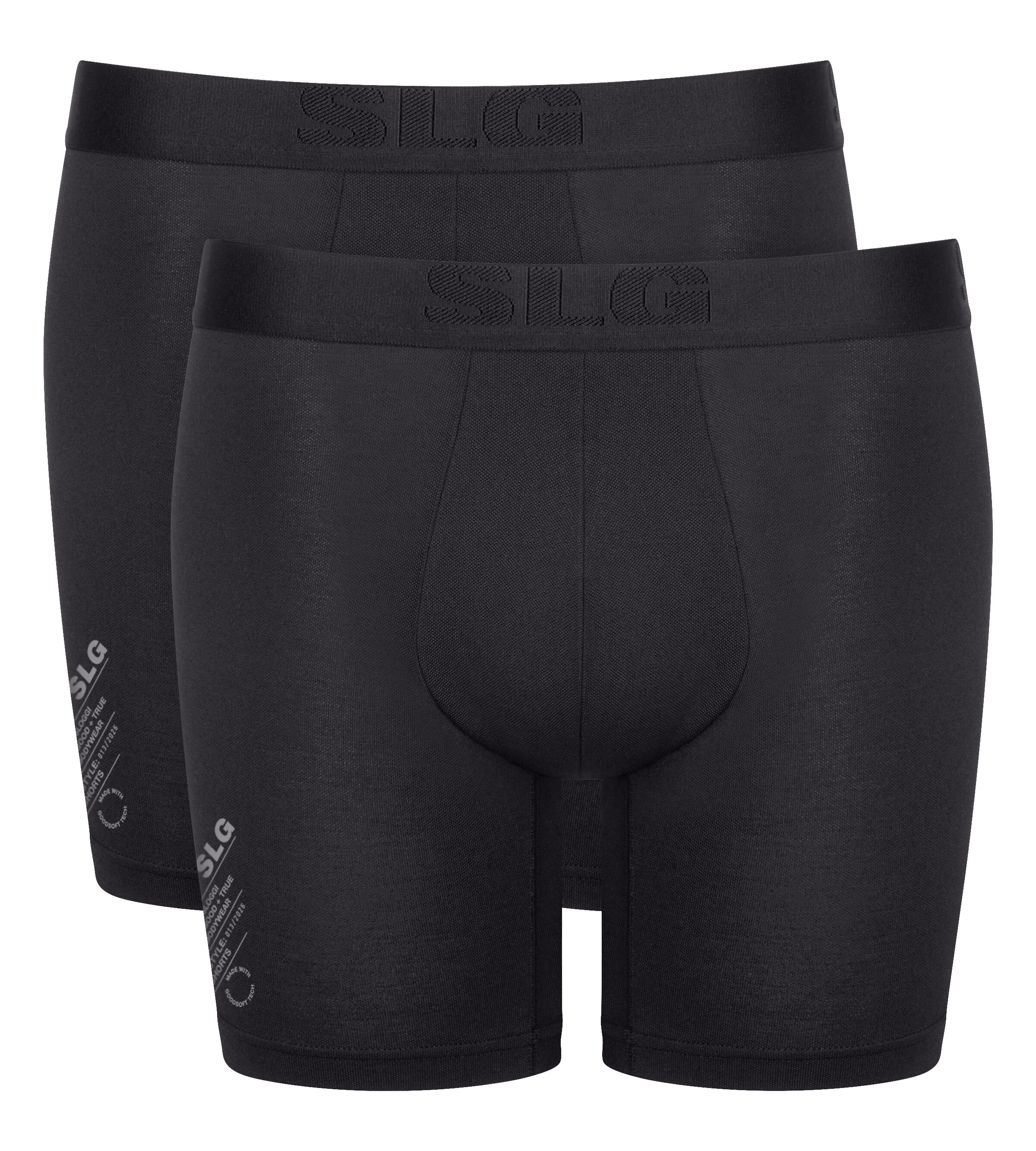 sloggi Boxershorts »SLG Base Soft« ohne Eingriff, mit elastischem Logobund