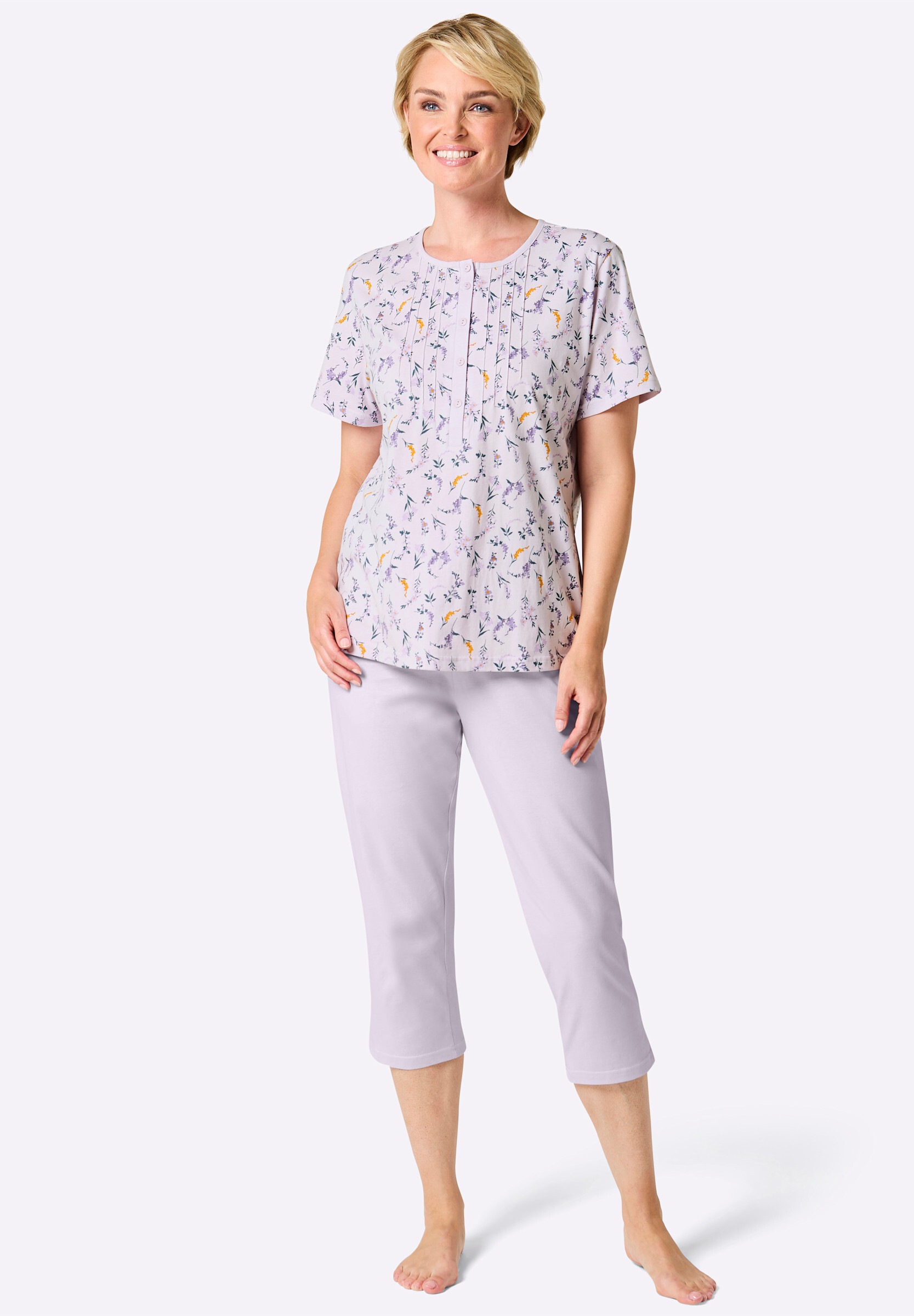 comtessa Capri-Pyjama »Capri-Anzug Capri-Anzug« 1 Stk.