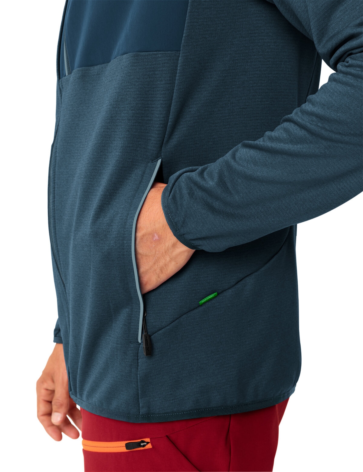 VAUDE Fleecejacke »MEN'S TEKOA FLEECE JACKET II« mit Kapuze für Sport- und Outdoormode, mit Kapuze
