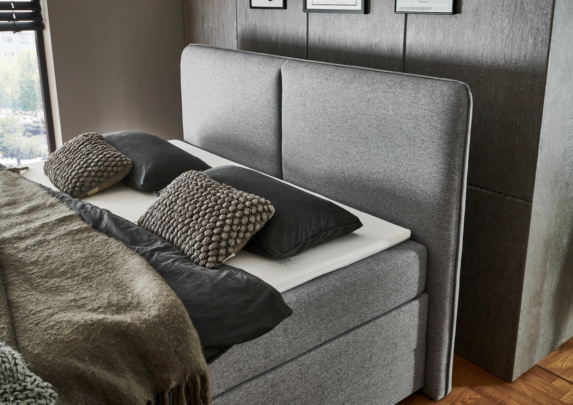 meise.möbel Boxbett »Columbia mit extra großem Bettkasten«, erhältlich in 180x200cm