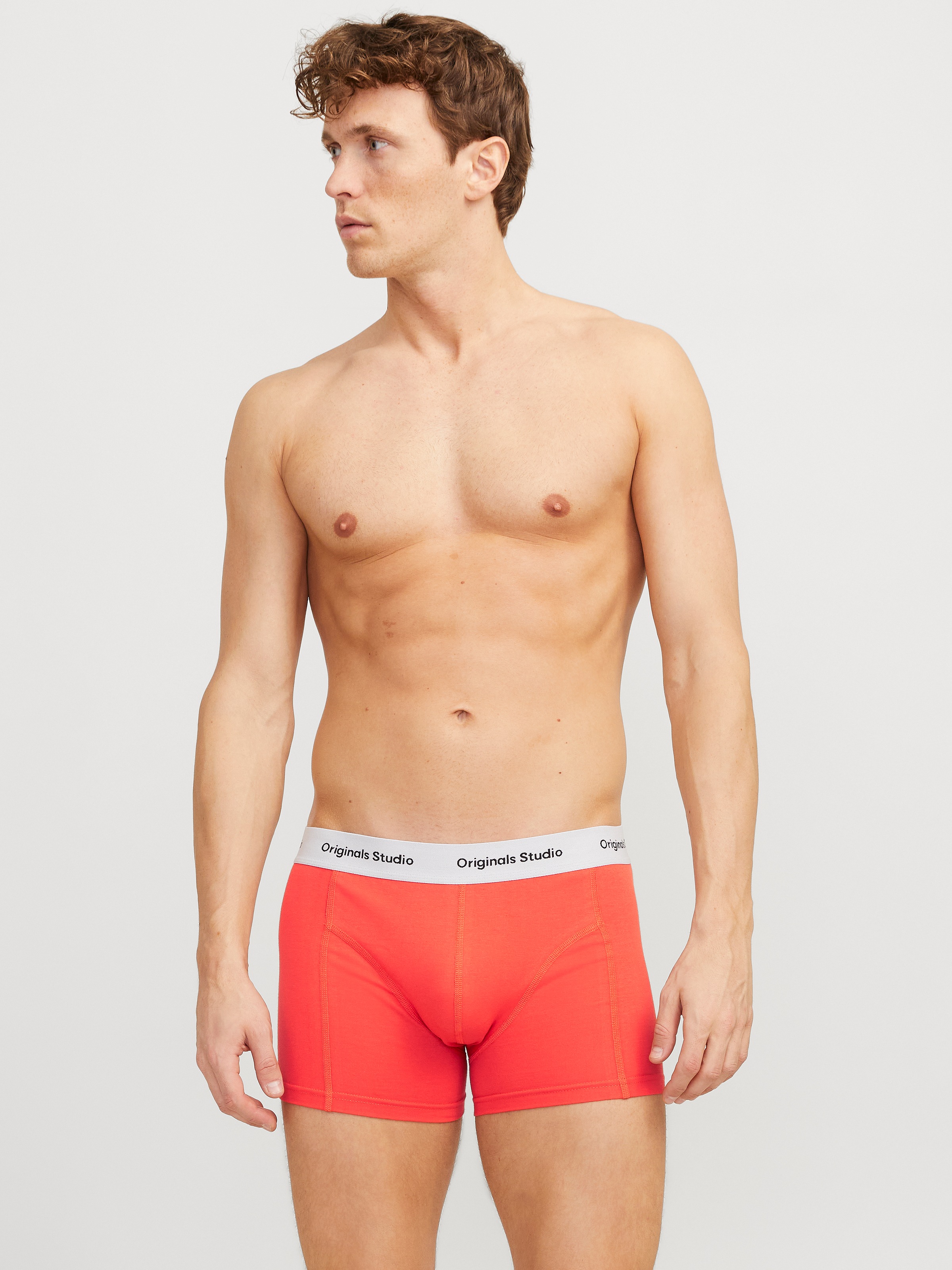 Jack & Jones Trunk »JACVESTERBRO SOLID TRUNKS 3 PACK NOOS«, (Packung, 3 St.)