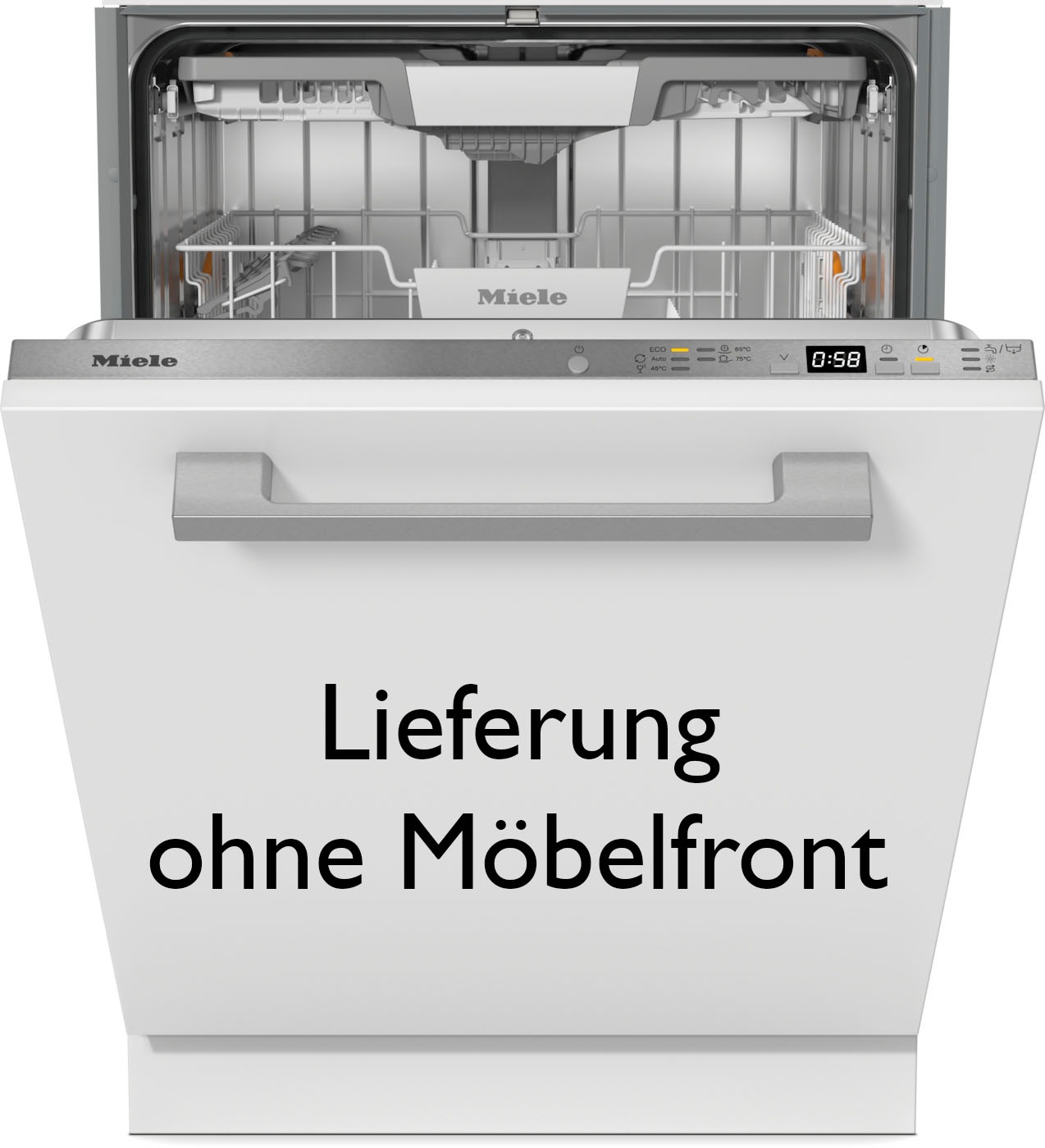 Miele vollintegrierbarer Geschirrspüler XXL »G 5355 SCVi XXL Active Plus« 14 Maßgedecke in silberfarben