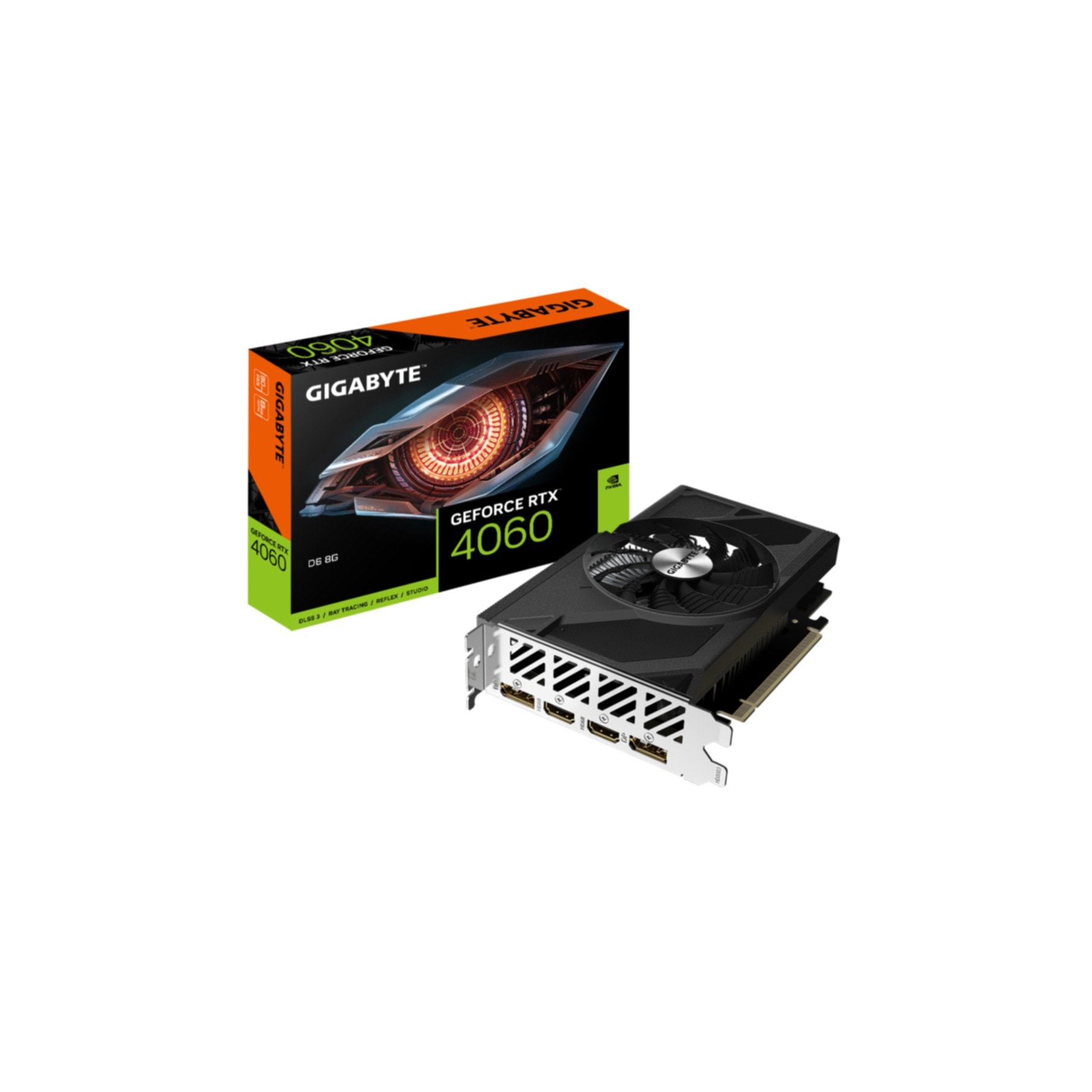 Gigabyte Grafikkarte »GeForce RTX 4060 D6«