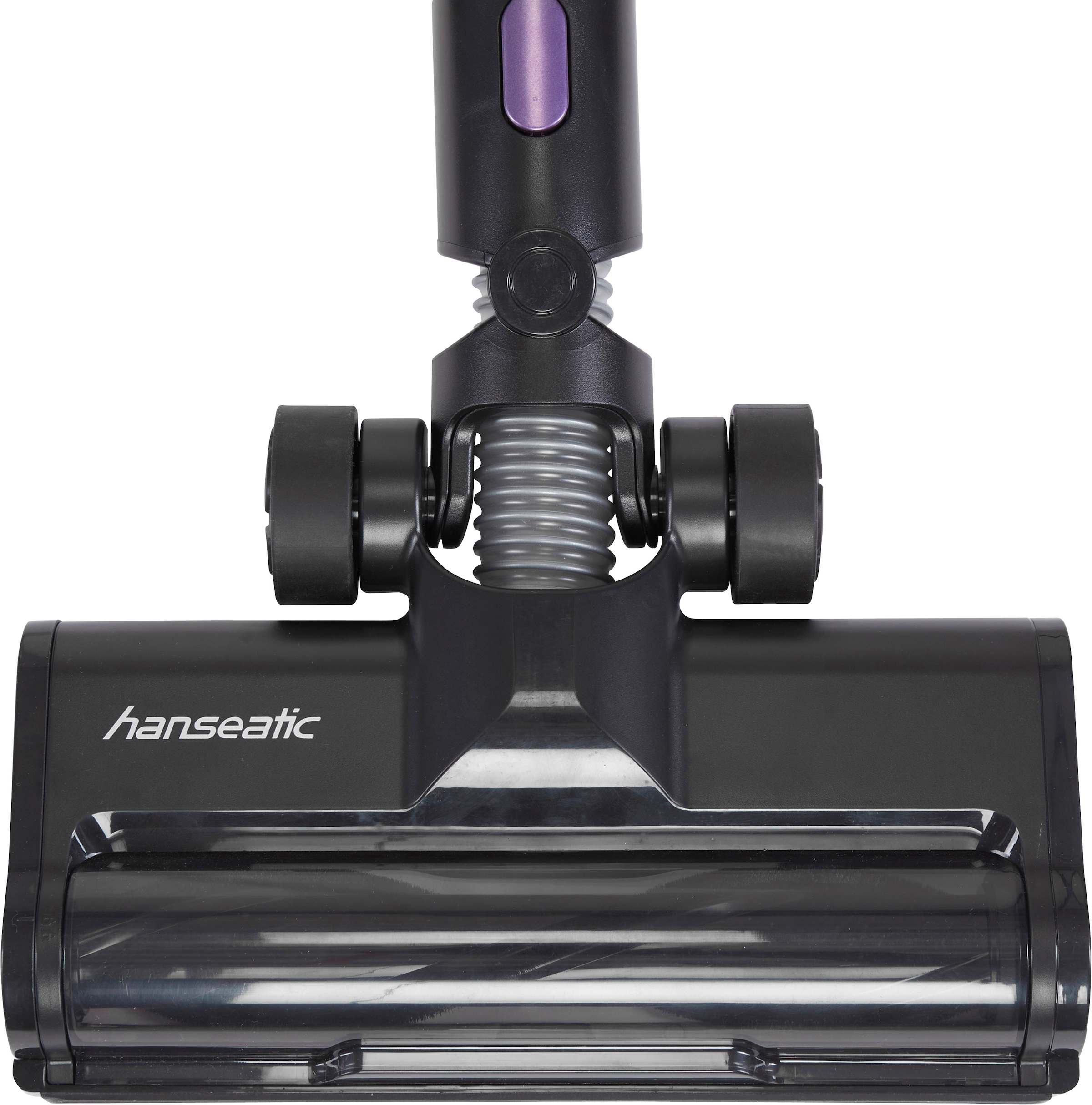 Hanseatic Akku-Bodenstaubsauger »HVS330700VBCJ inkl. Turbobürste, Wandhalterung, 700 ml Staubkapazität« Beutelloser Zyklonstaubsauger mit HEPA-Filter