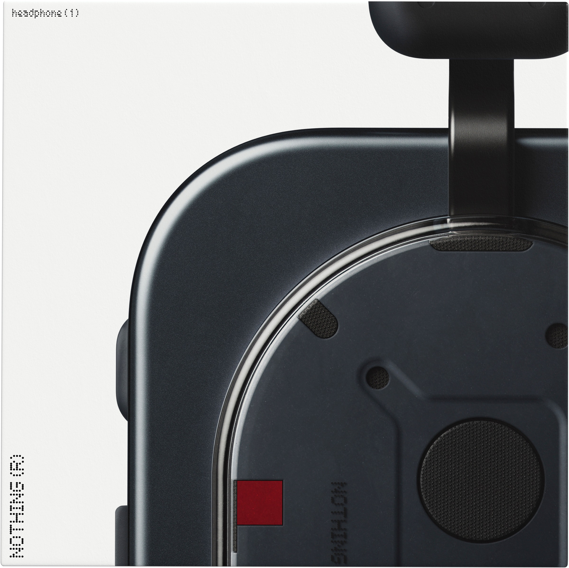 NOTHING Kopfhörer »Headphone (1)«, Bluetooth, Active Noise Cancelling (ANC)-Hi-Res-Transparenzmodus-On-Ear-Erkennung