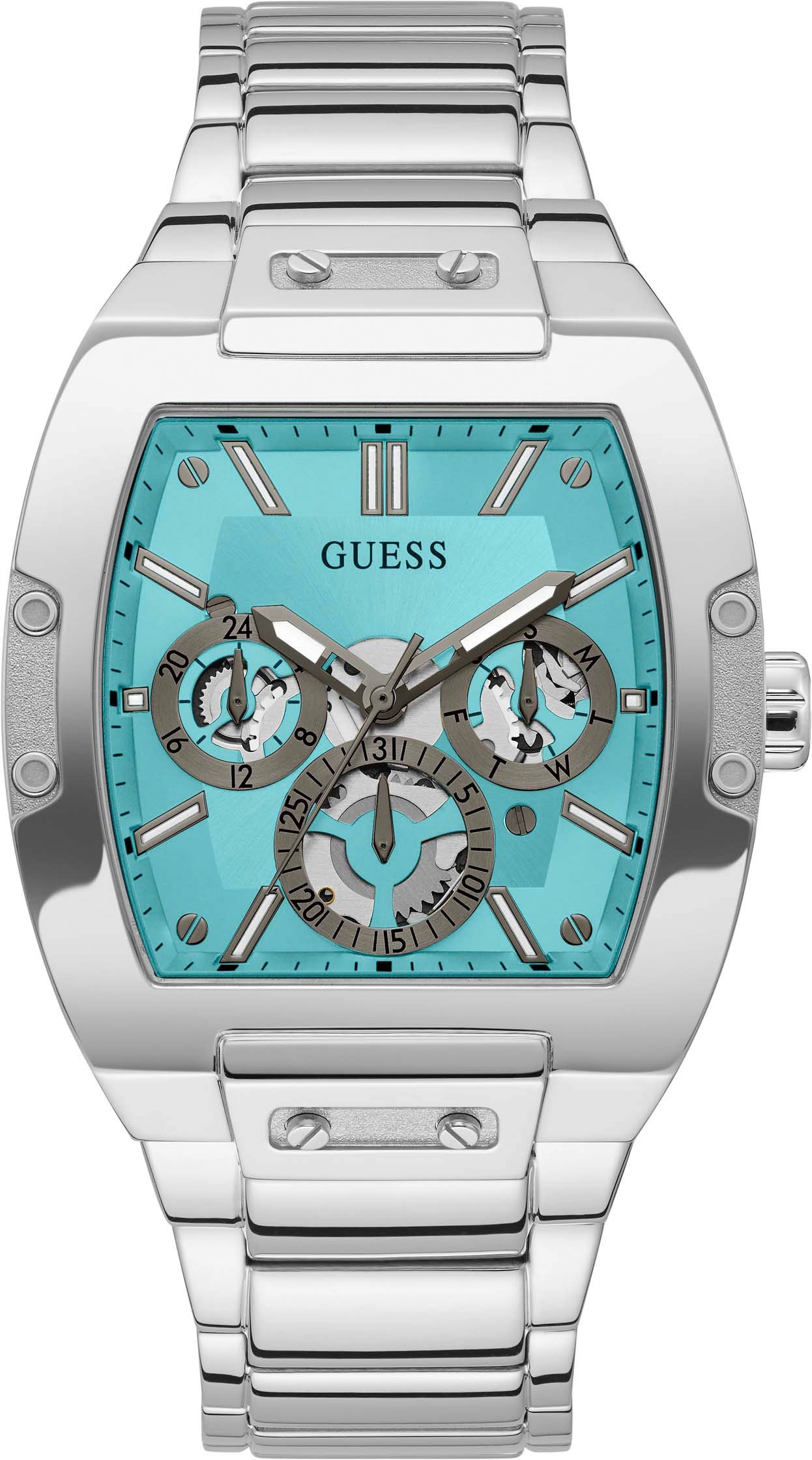 Guess Multifunktionsuhr »GW0456G4«, Armbanduhr, Quarzuhr, Herrenuhr